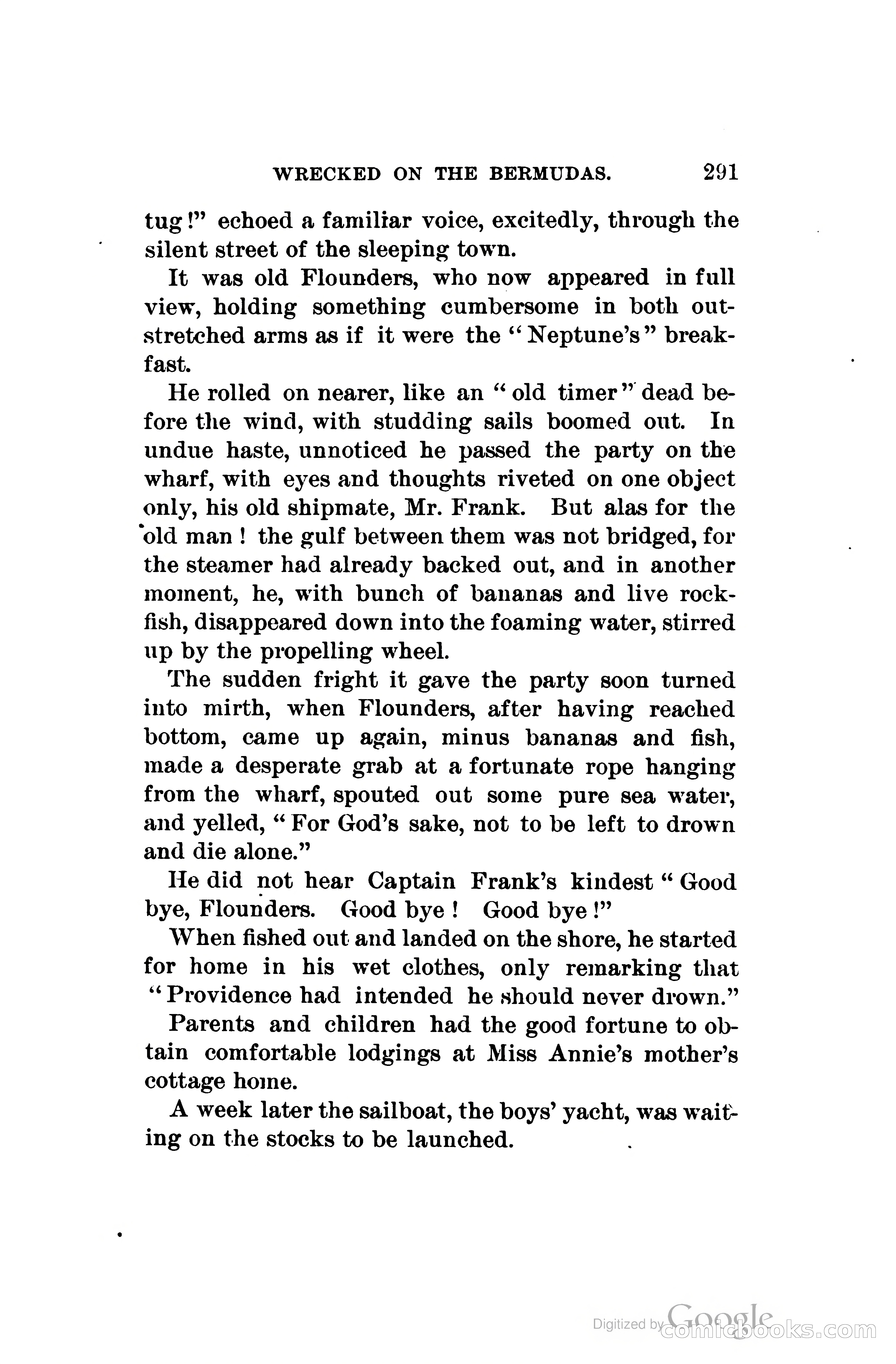 Wrecked On The Bermudas: The Thrilling Adventures Of Three Boys — page 338 of 344