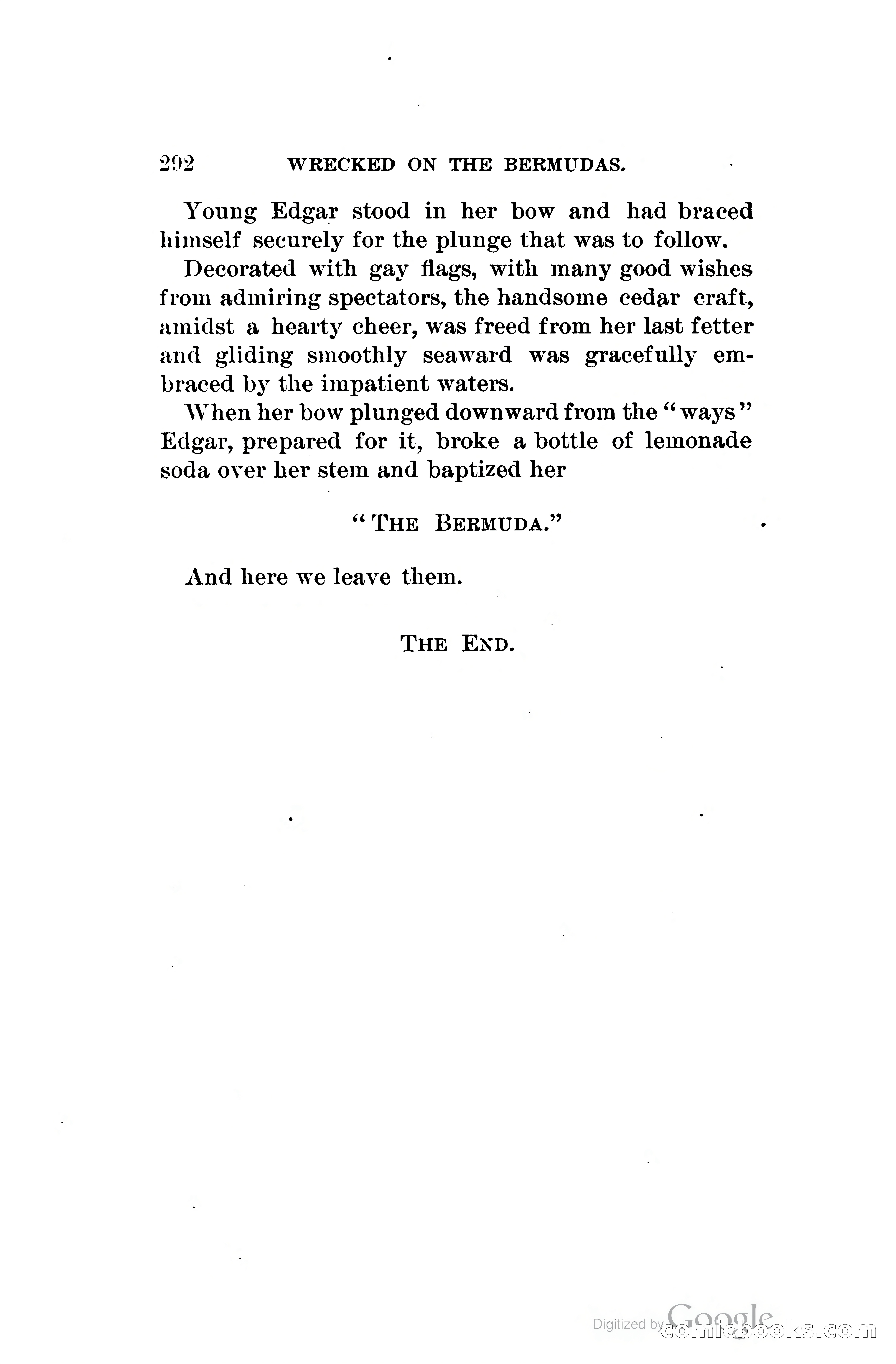 Wrecked On The Bermudas: The Thrilling Adventures Of Three Boys — page 339 of 344