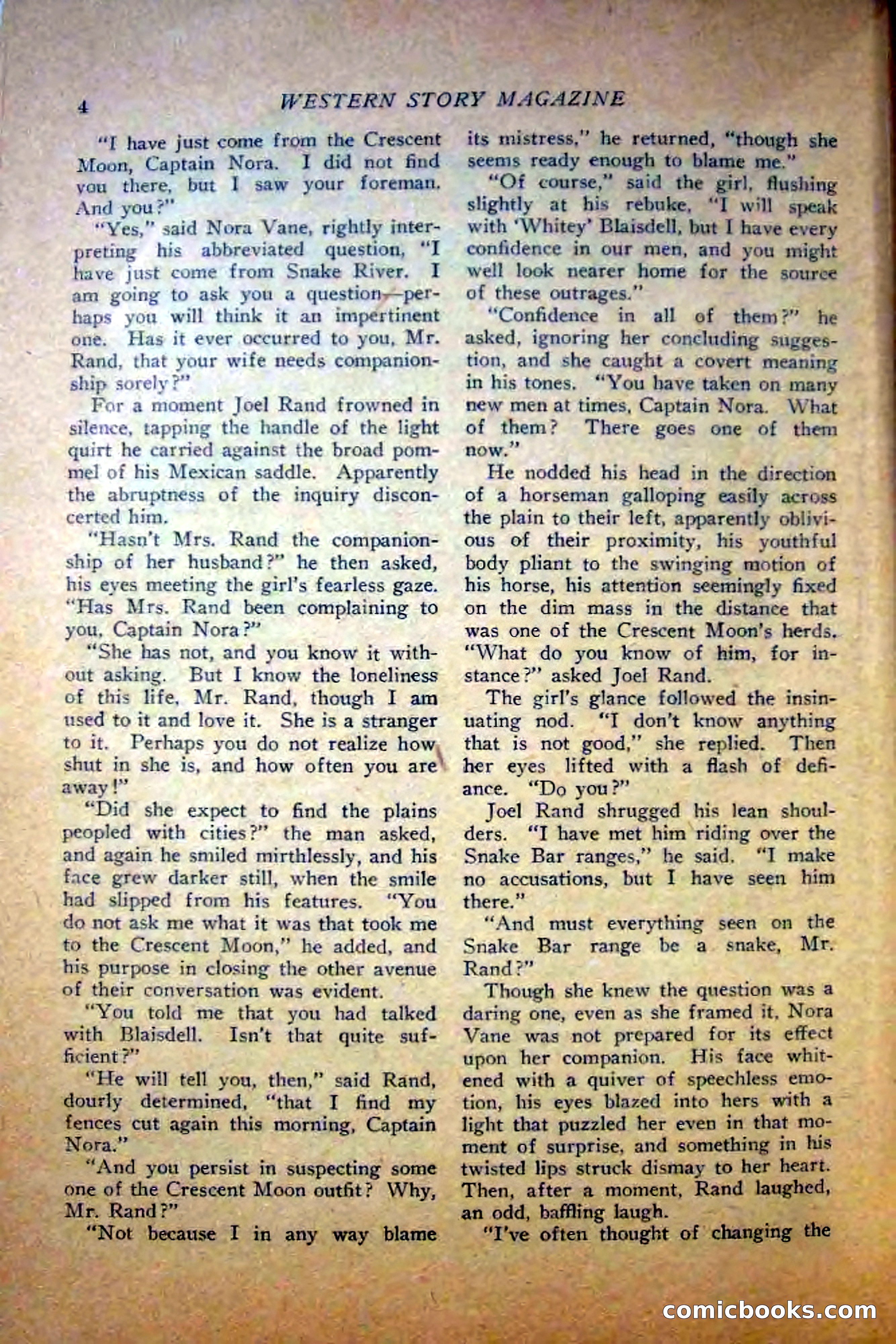 Western Story Magazine — page 6 of 148