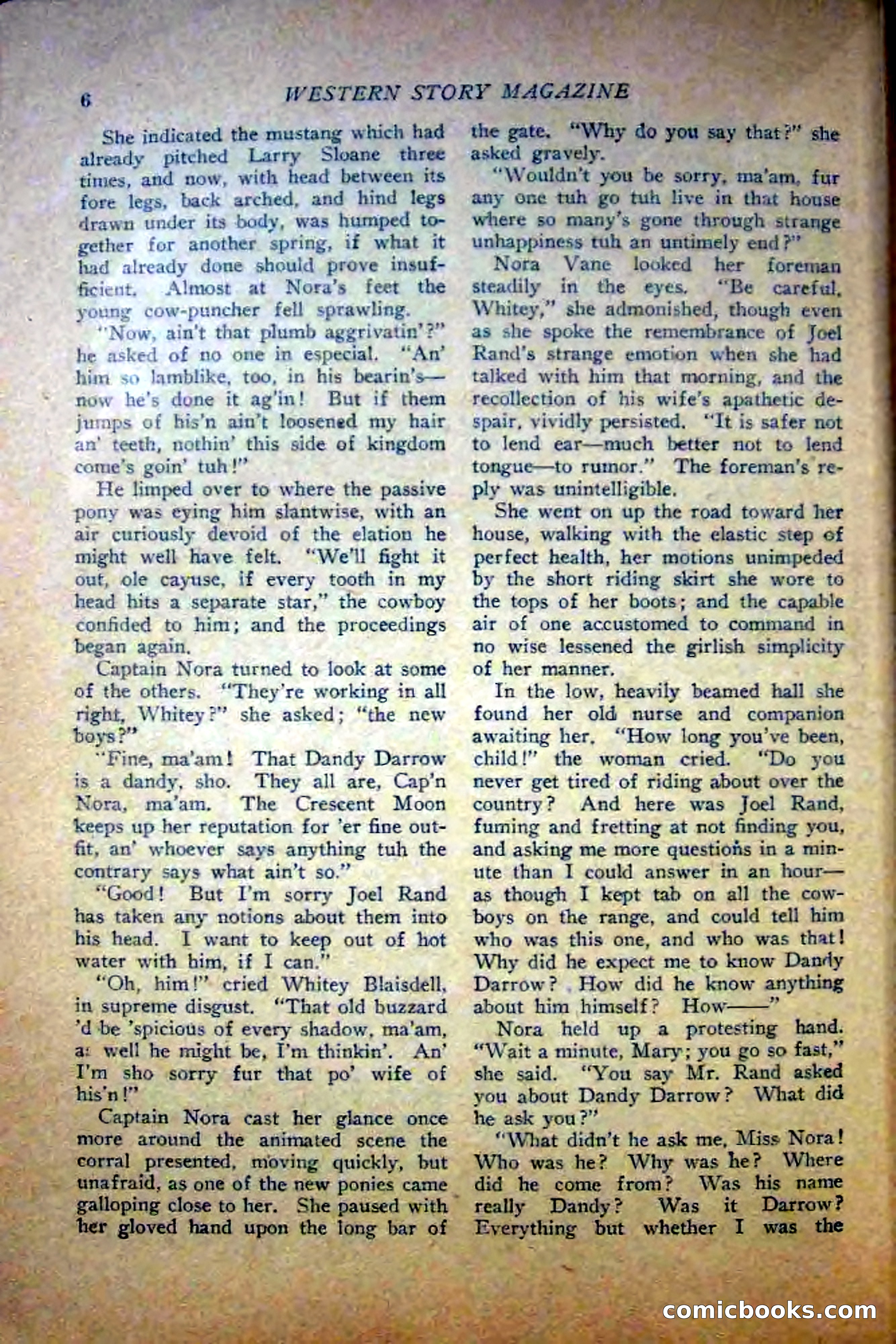 Western Story Magazine — page 8 of 148
