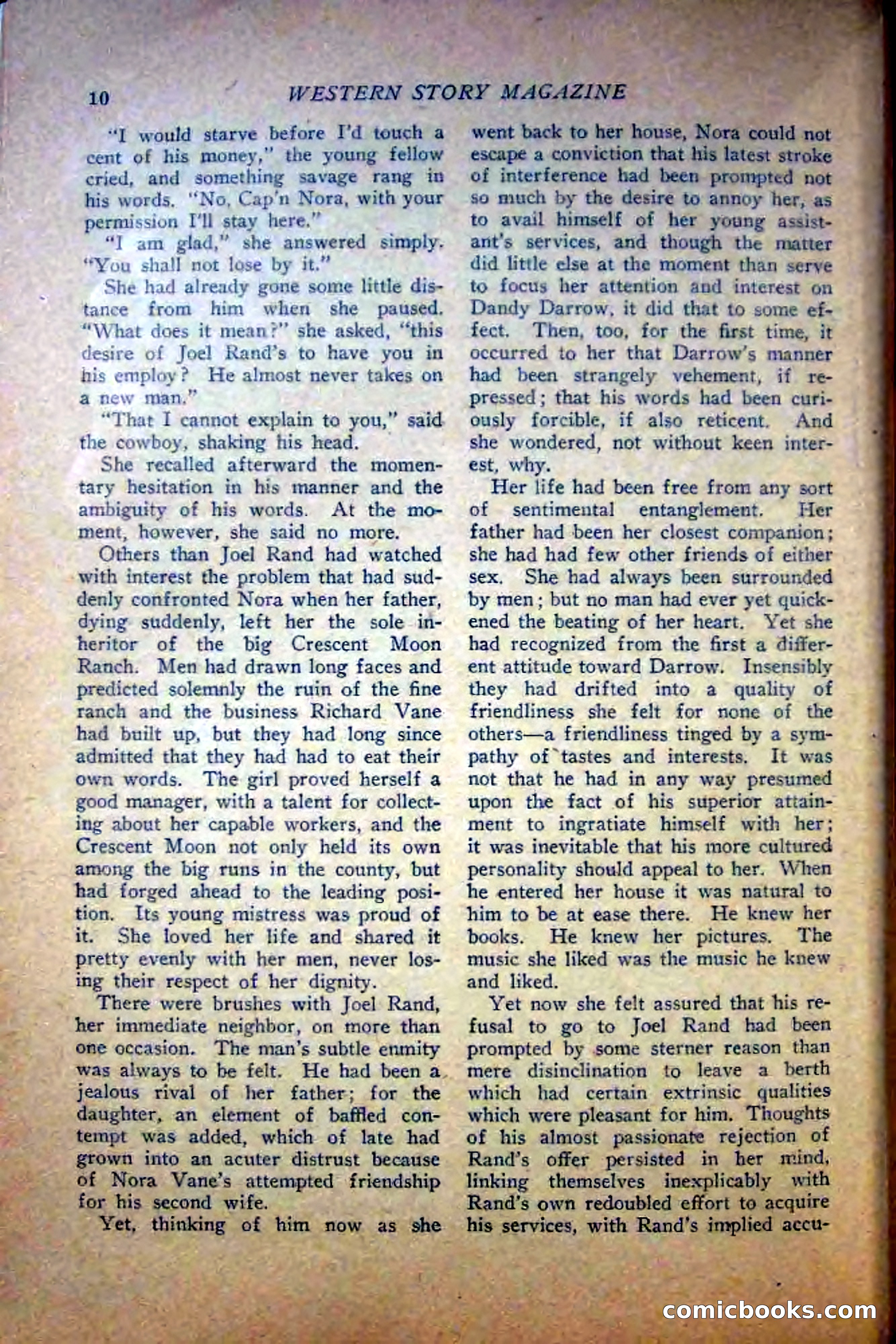 Western Story Magazine — page 12 of 148