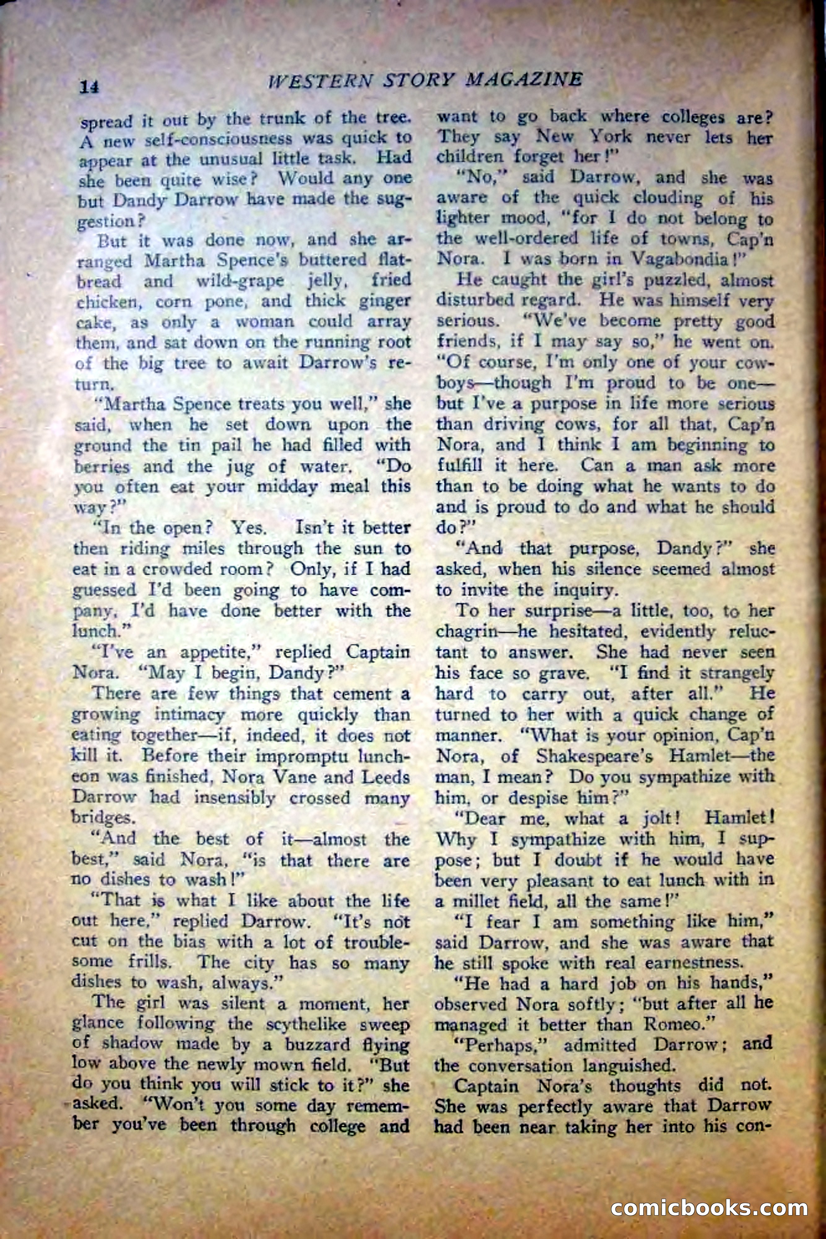 Western Story Magazine — page 16 of 148