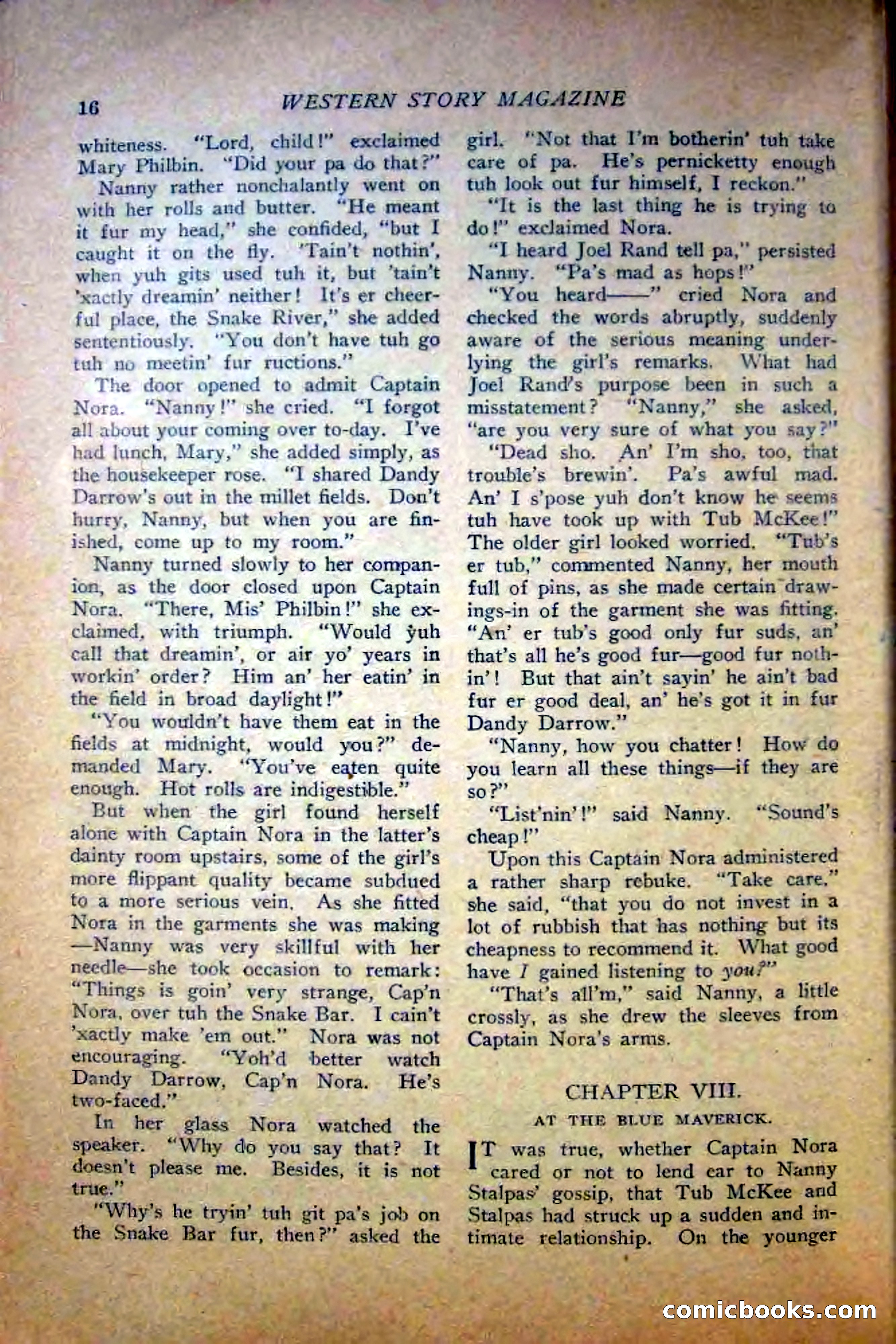 Western Story Magazine — page 18 of 148