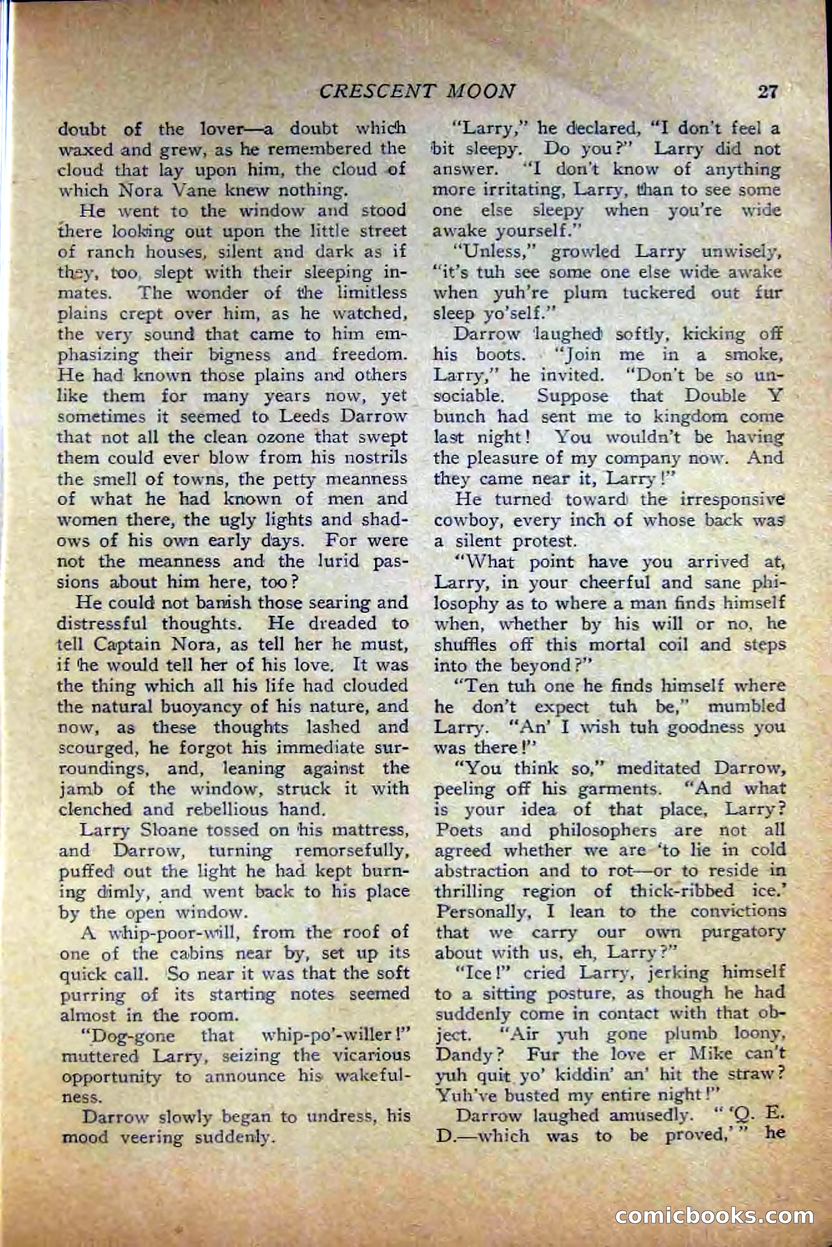 Western Story Magazine — page 29 of 148