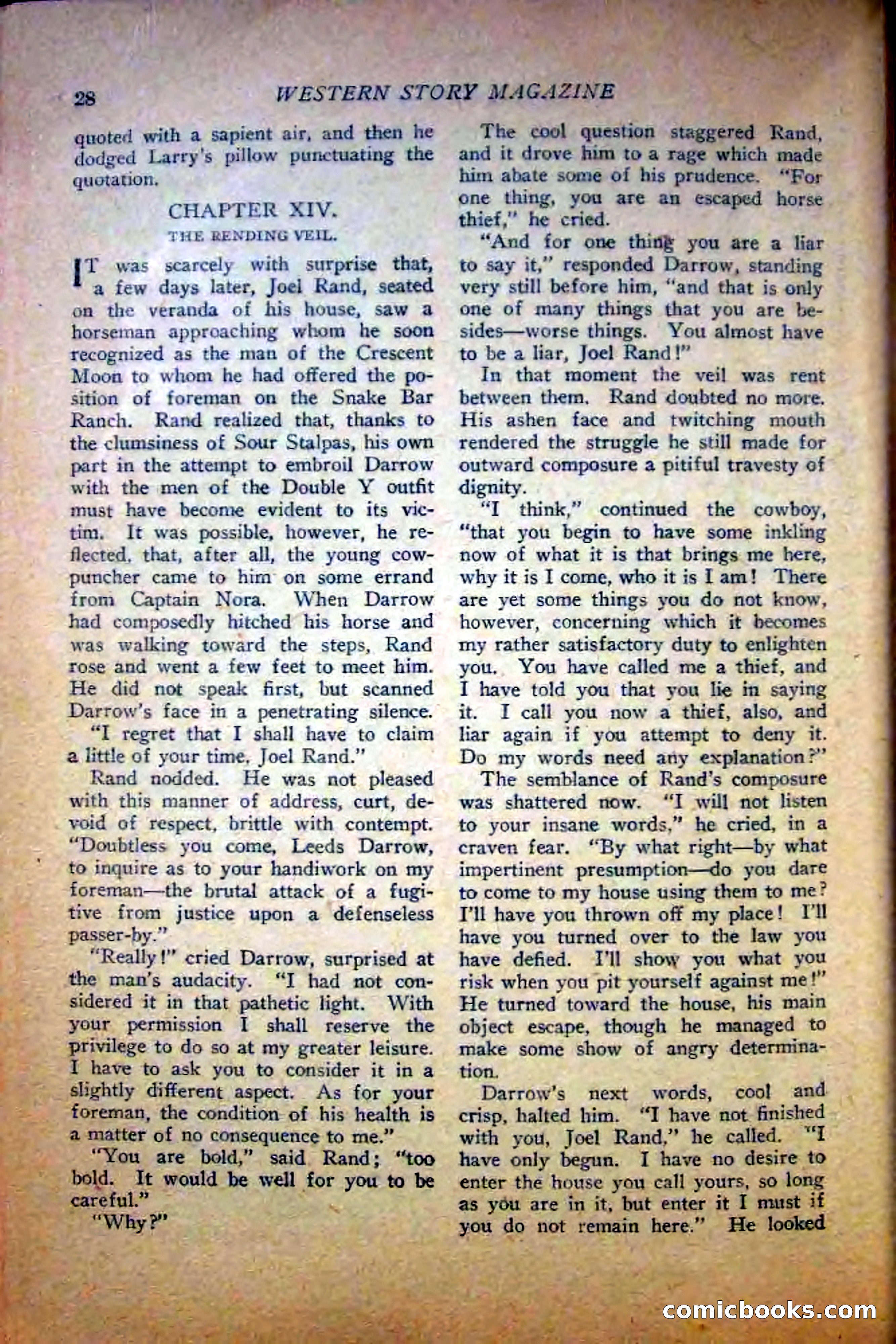 Western Story Magazine — page 30 of 148