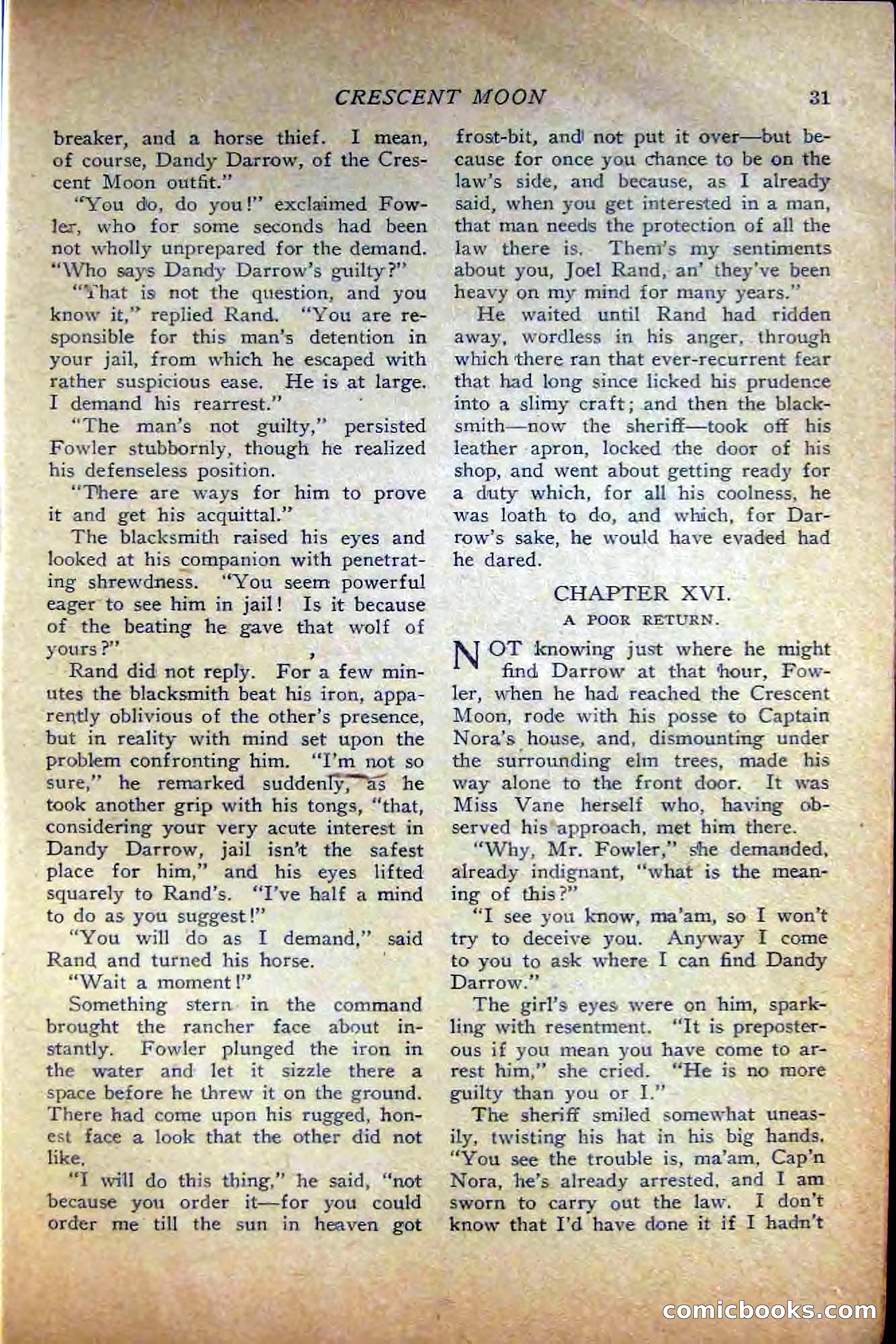 Western Story Magazine — page 33 of 148