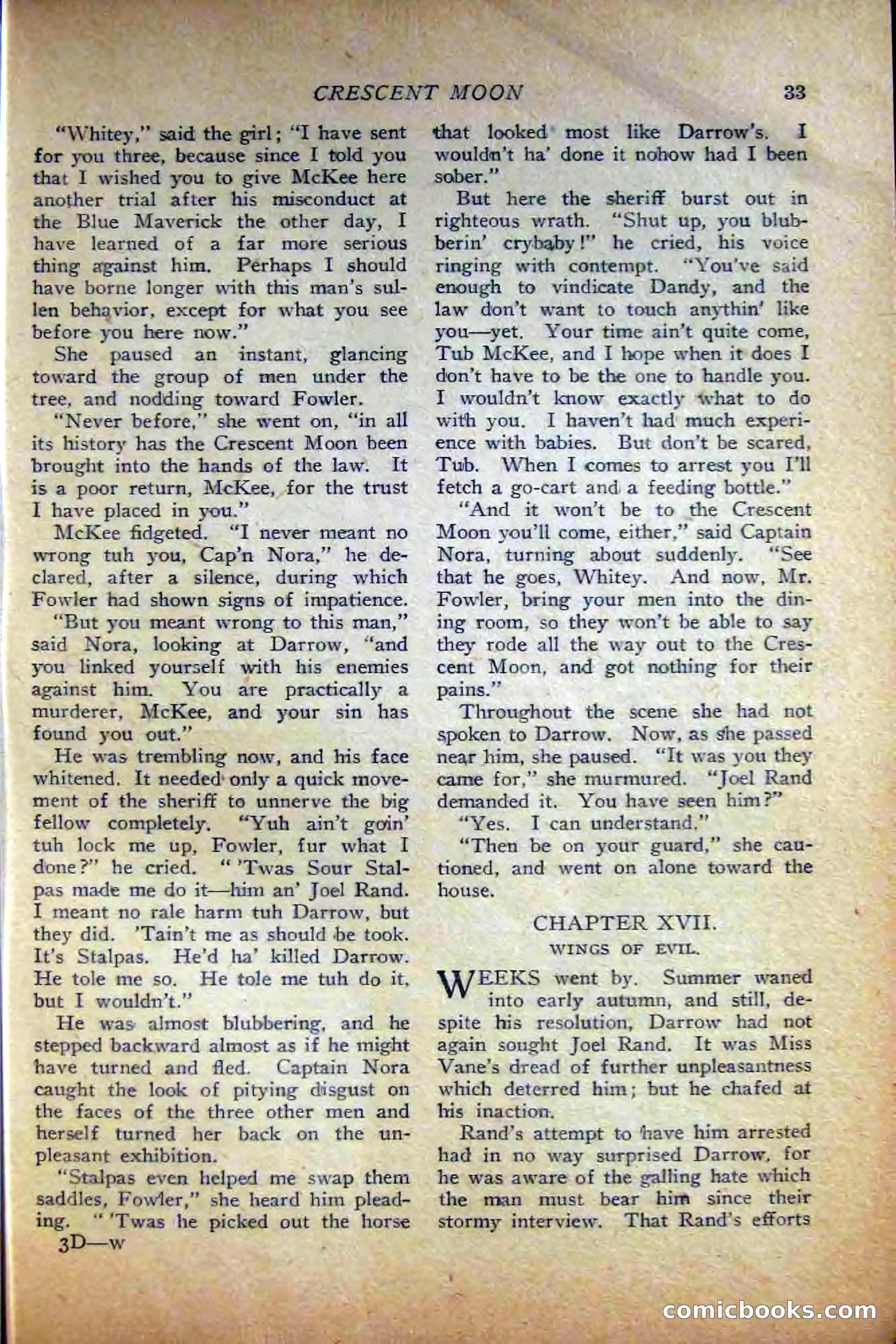 Western Story Magazine — page 35 of 148