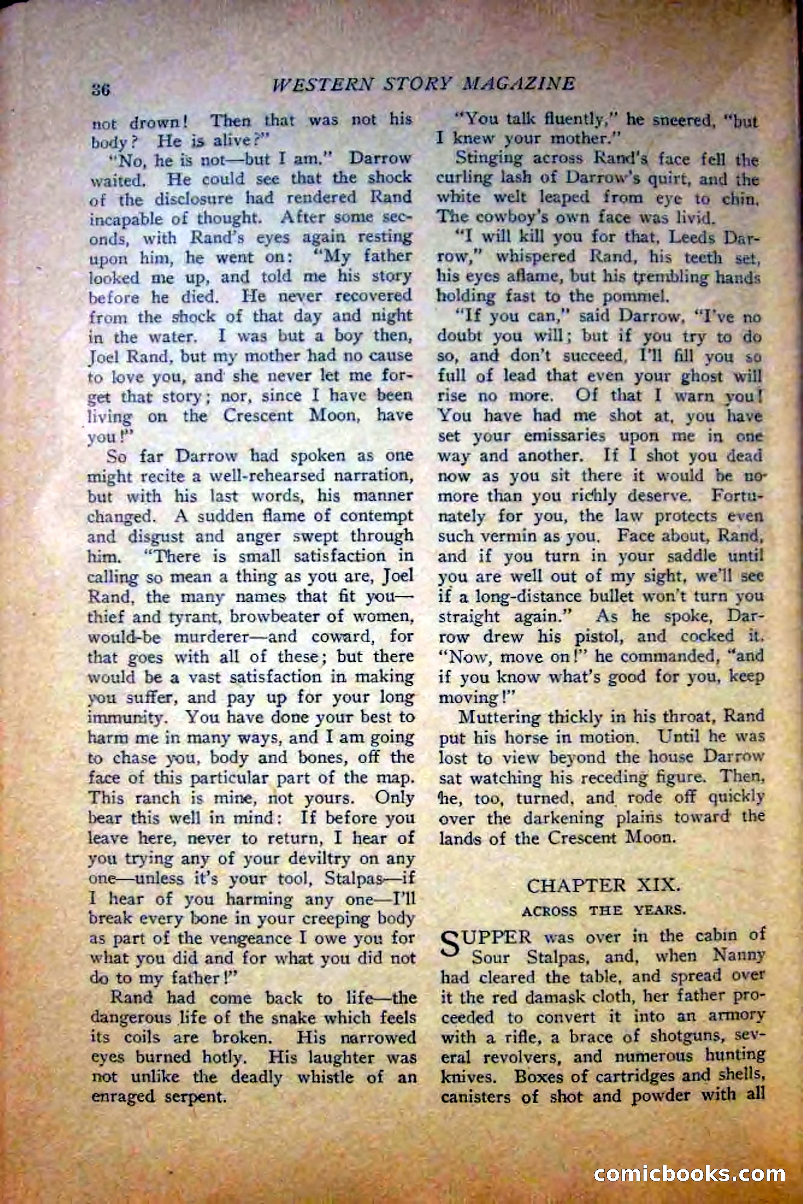 Western Story Magazine — page 38 of 148