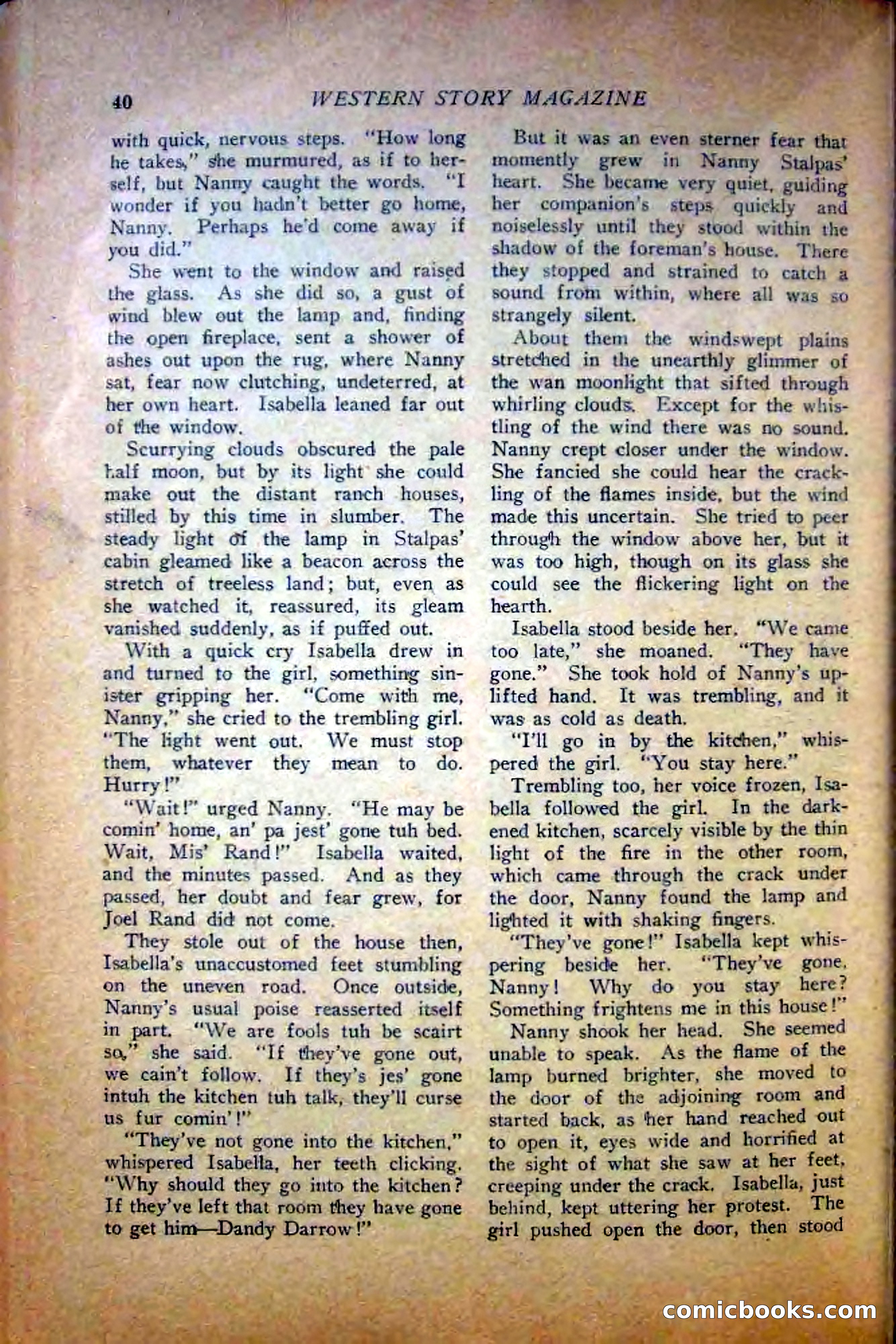 Western Story Magazine — page 42 of 148