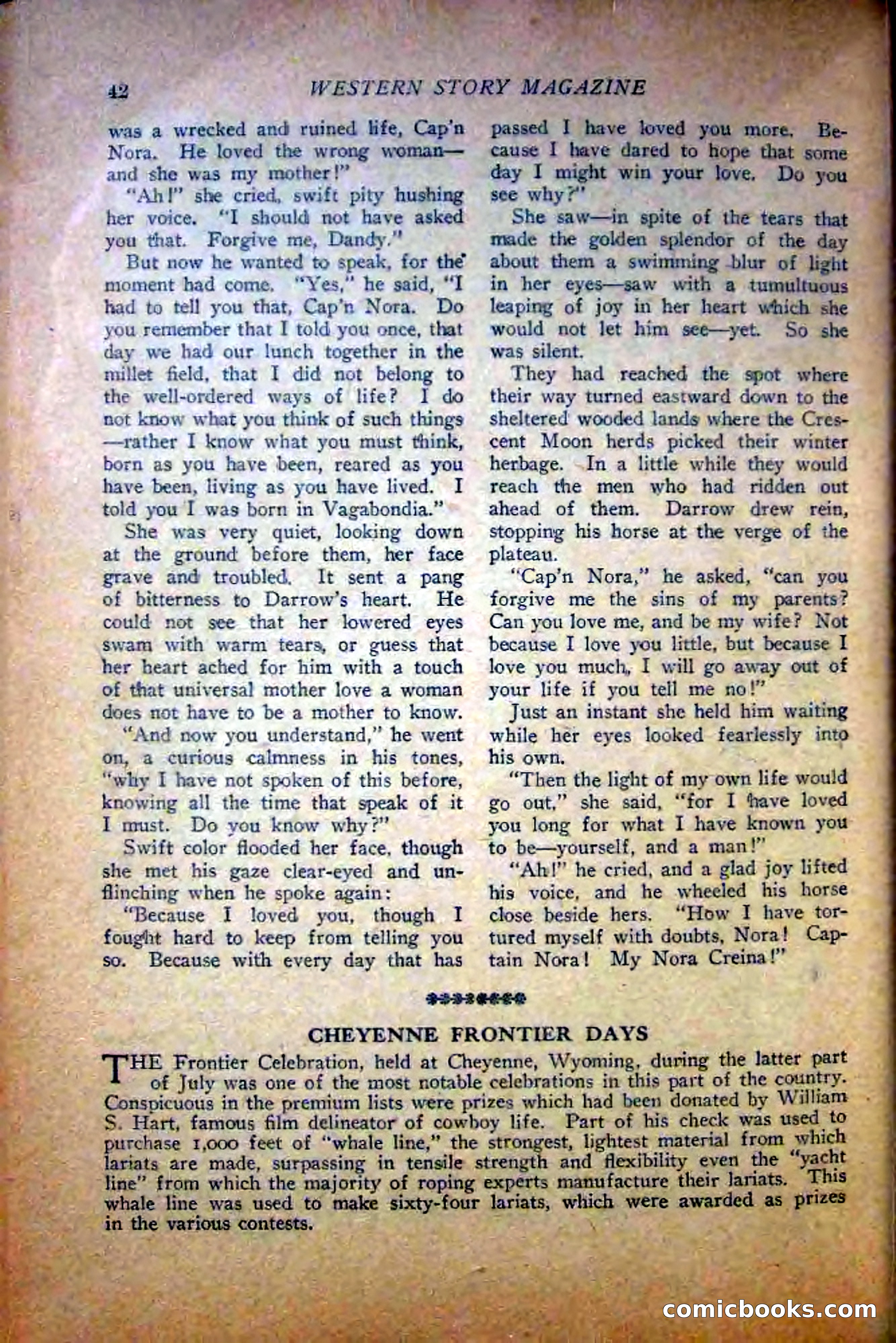 Western Story Magazine — page 44 of 148