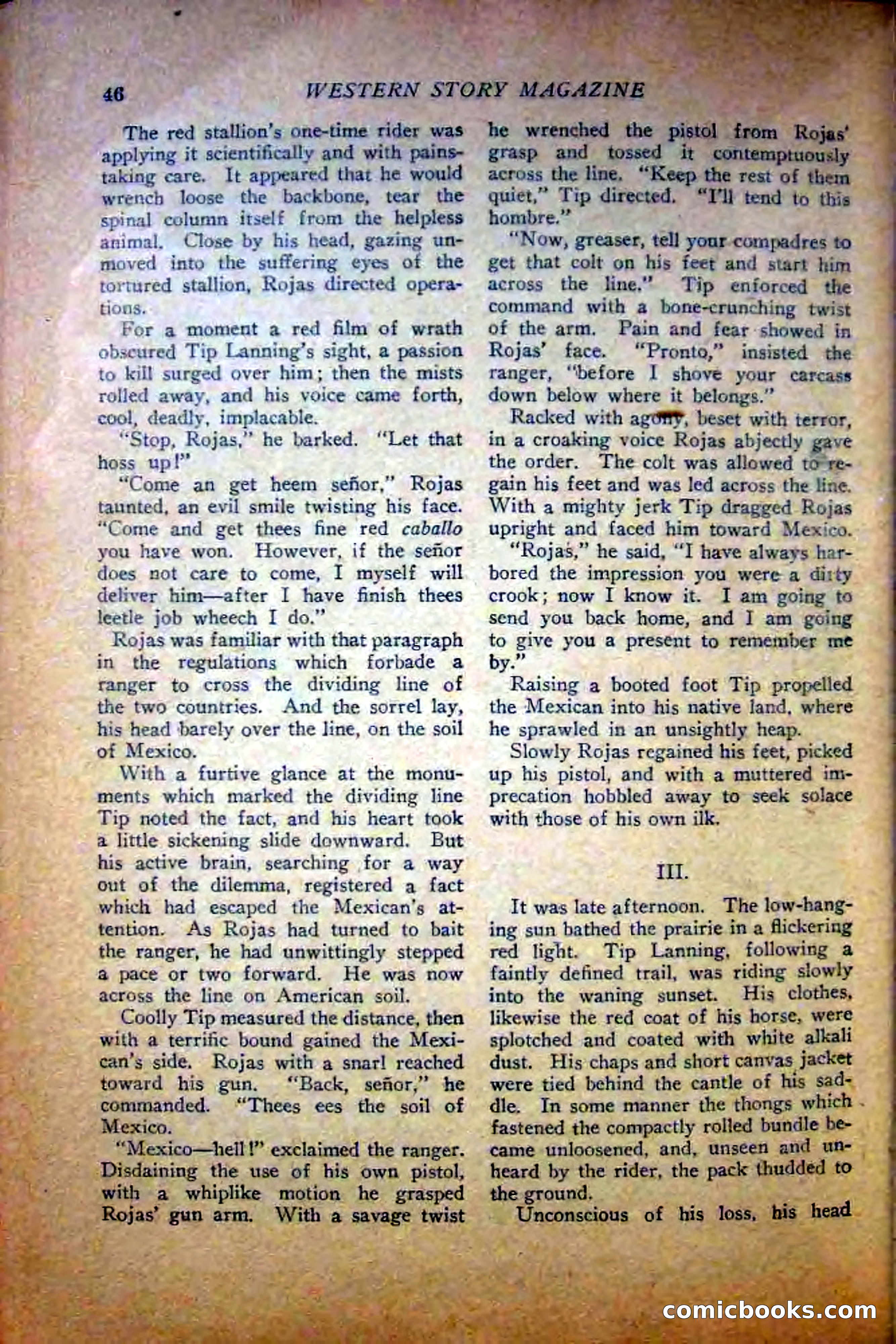 Western Story Magazine — page 48 of 148