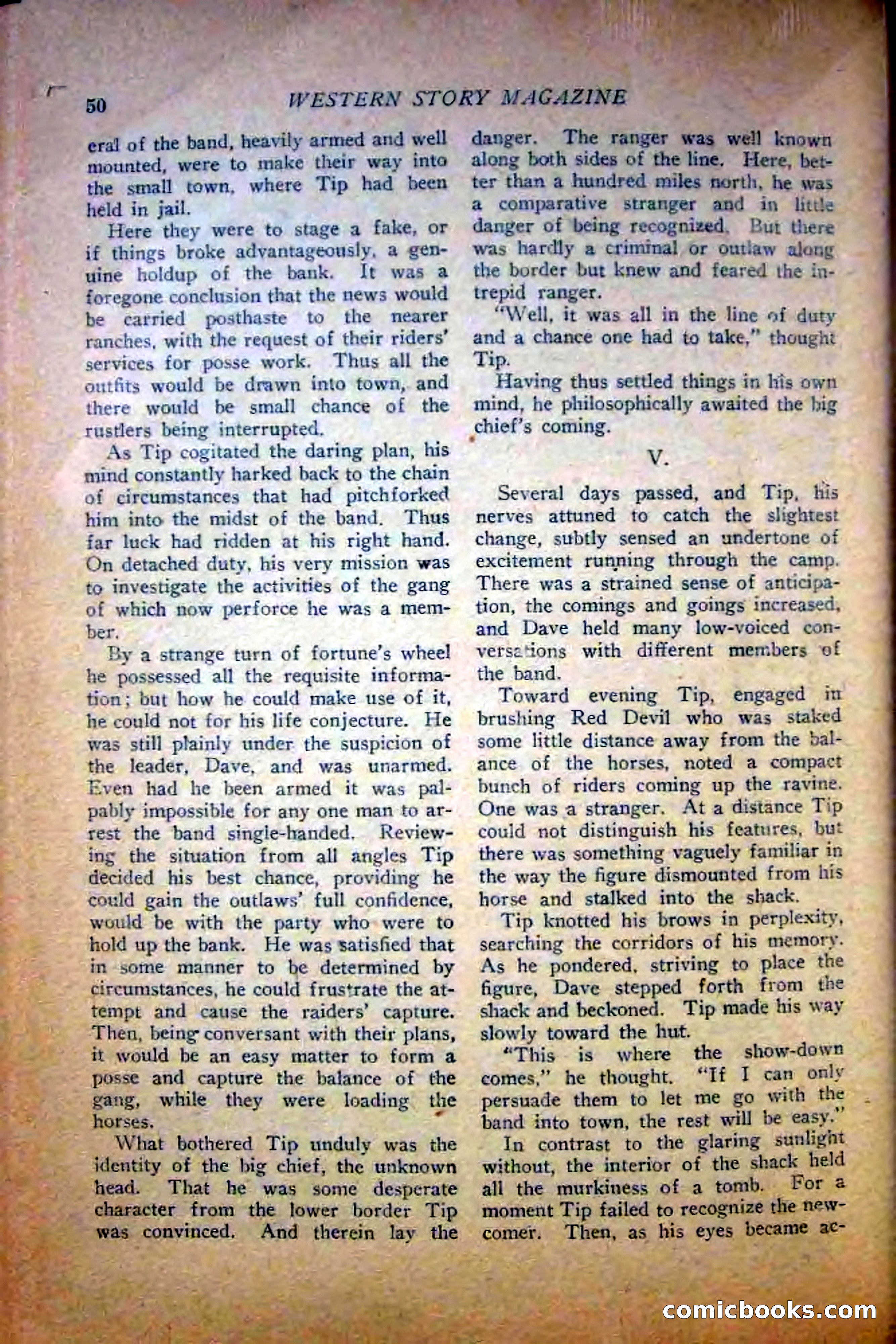 Western Story Magazine — page 52 of 148