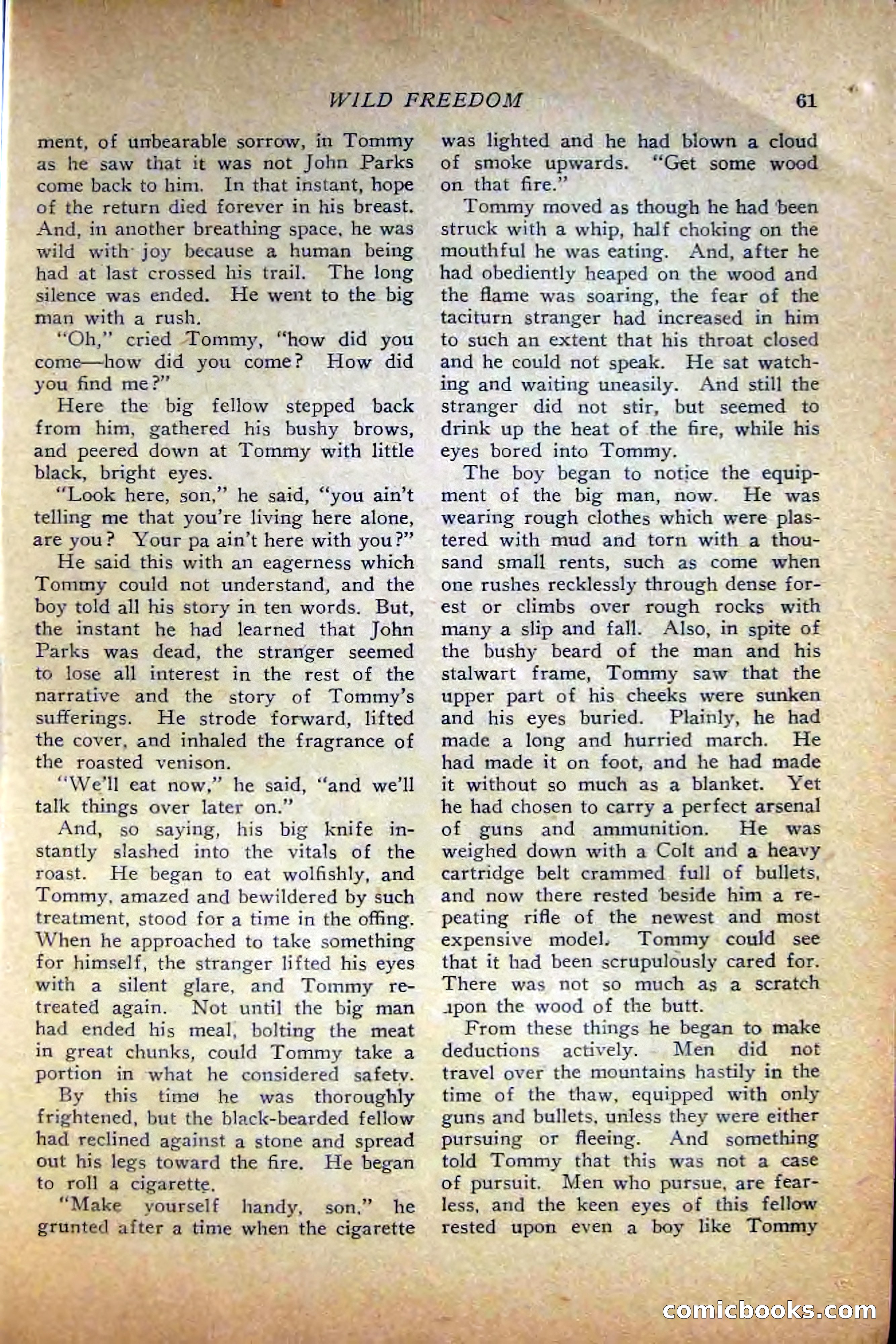 Western Story Magazine — page 63 of 148