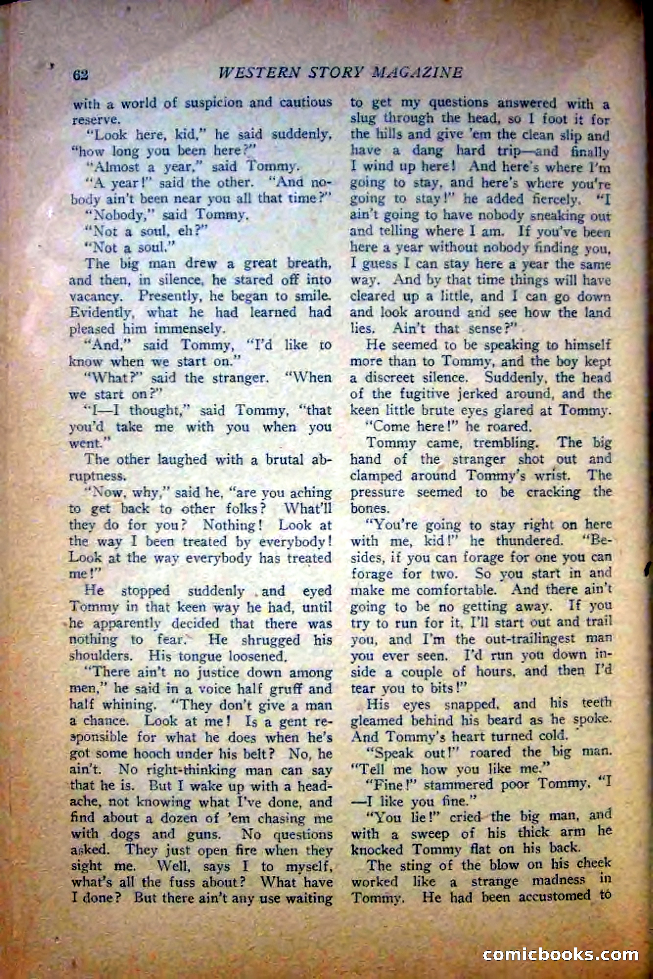 Western Story Magazine — page 64 of 148