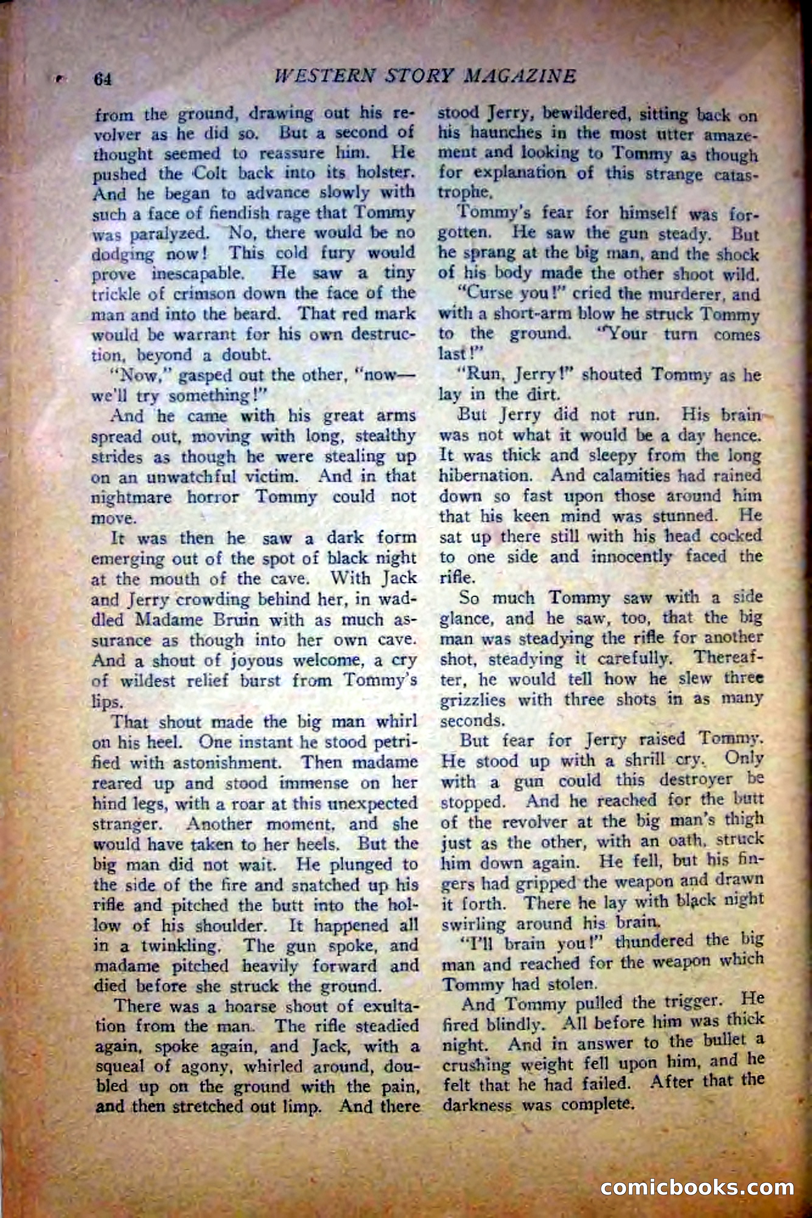 Western Story Magazine — page 66 of 148