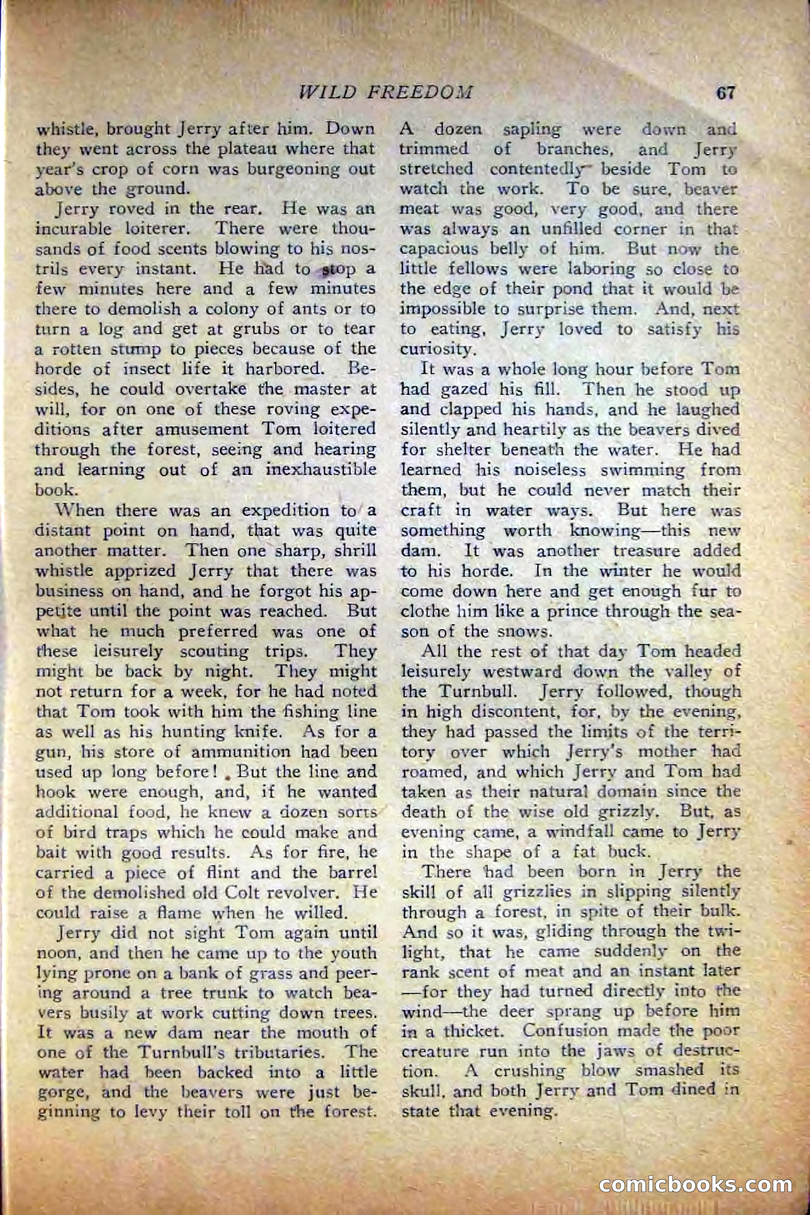 Western Story Magazine — page 69 of 148