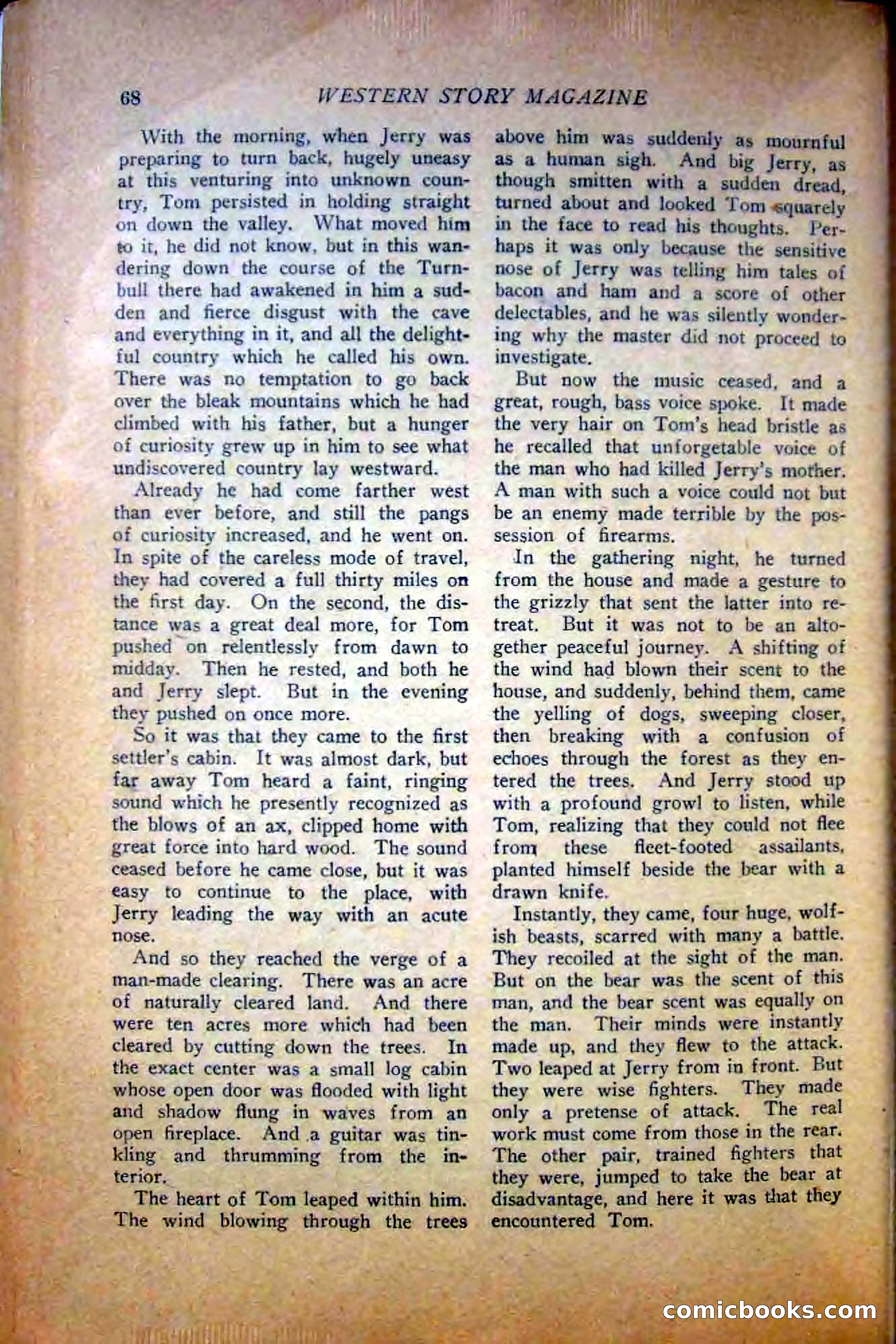 Western Story Magazine — page 70 of 148