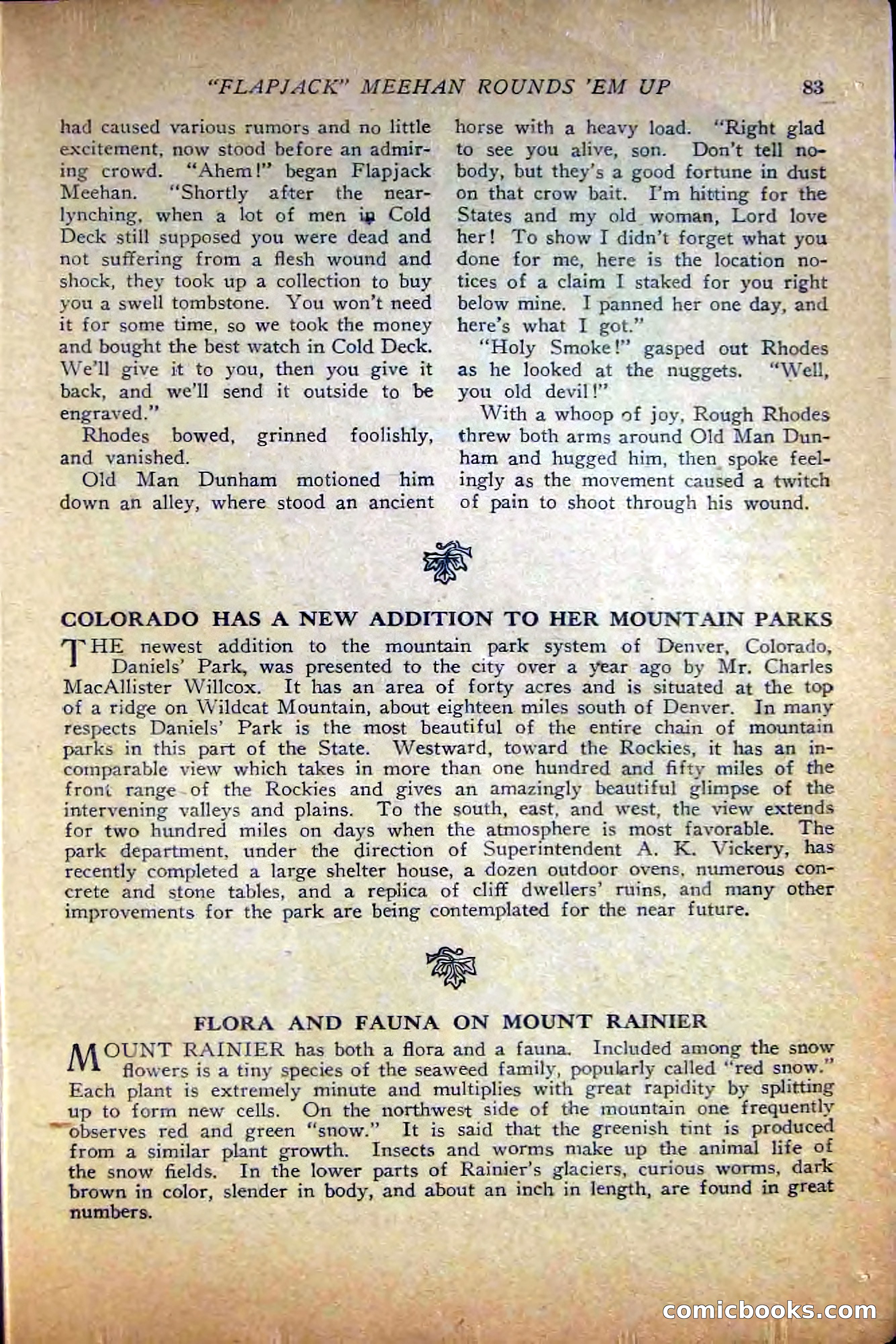 Western Story Magazine — page 85 of 148