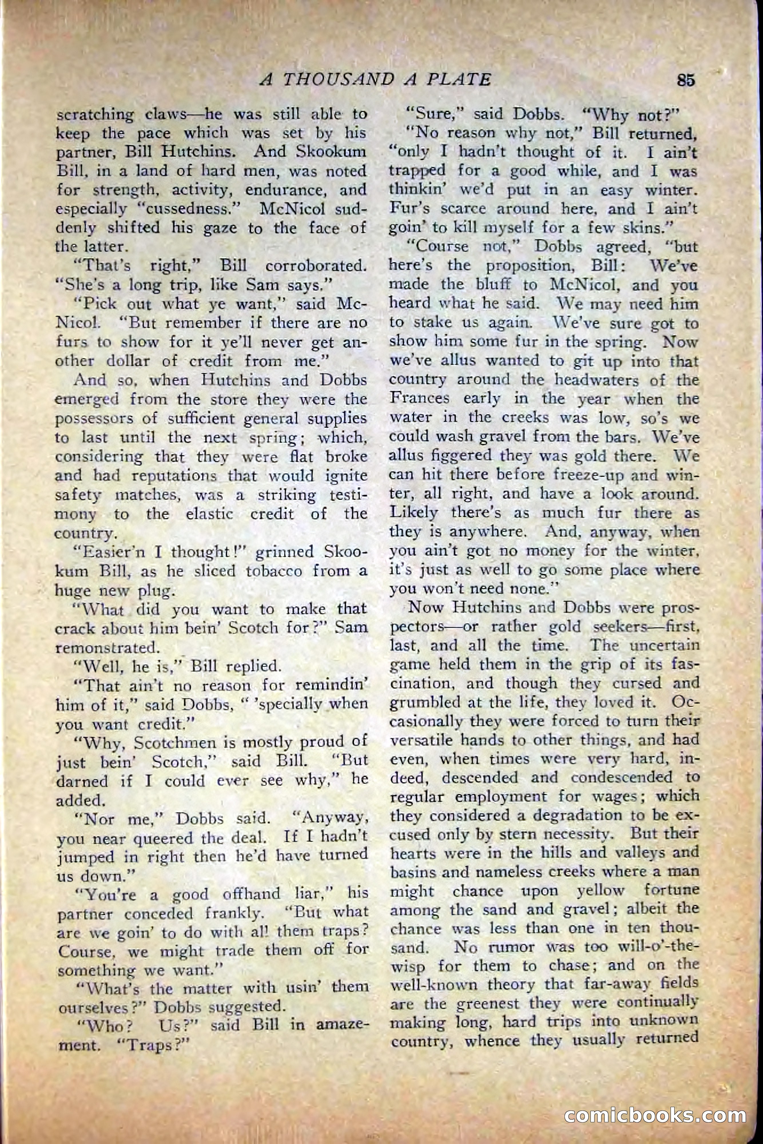 Western Story Magazine — page 87 of 148