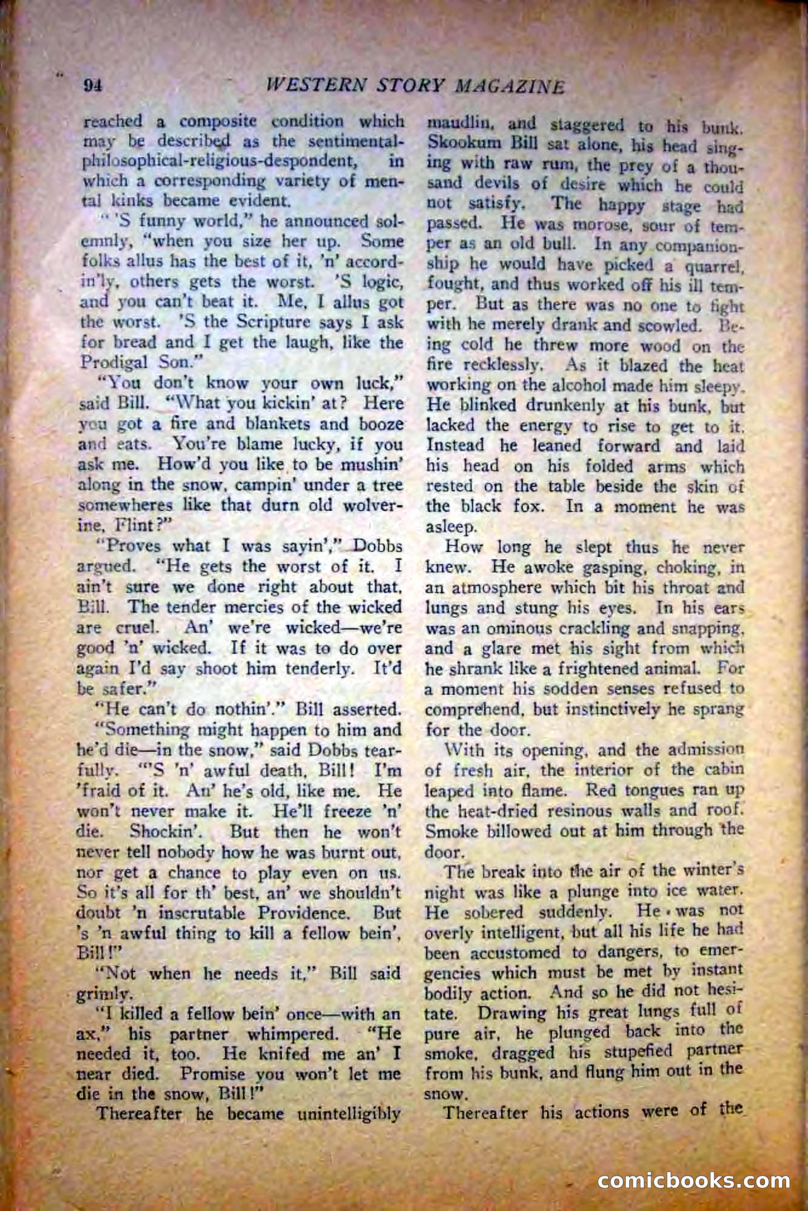 Western Story Magazine — page 96 of 148