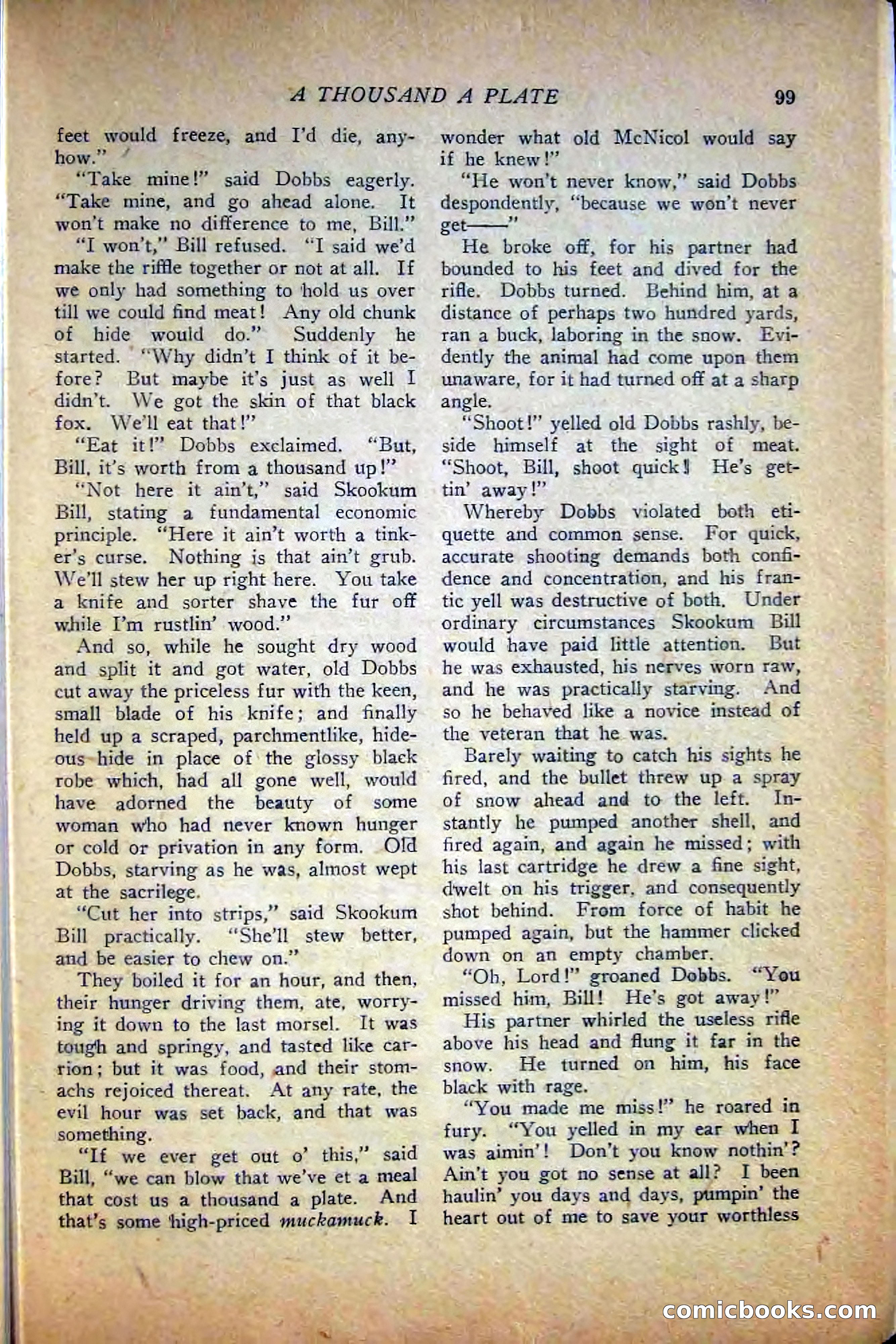 Western Story Magazine — page 101 of 148