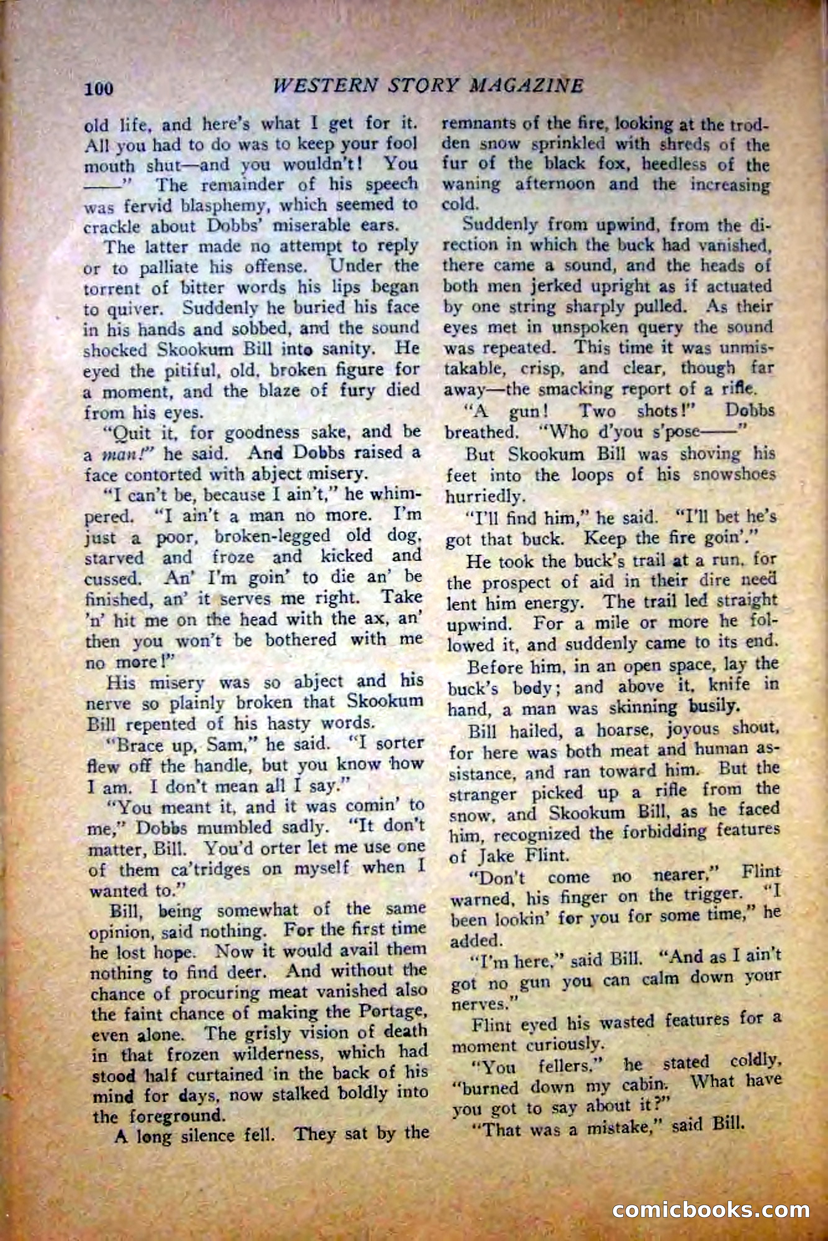 Western Story Magazine — page 102 of 148