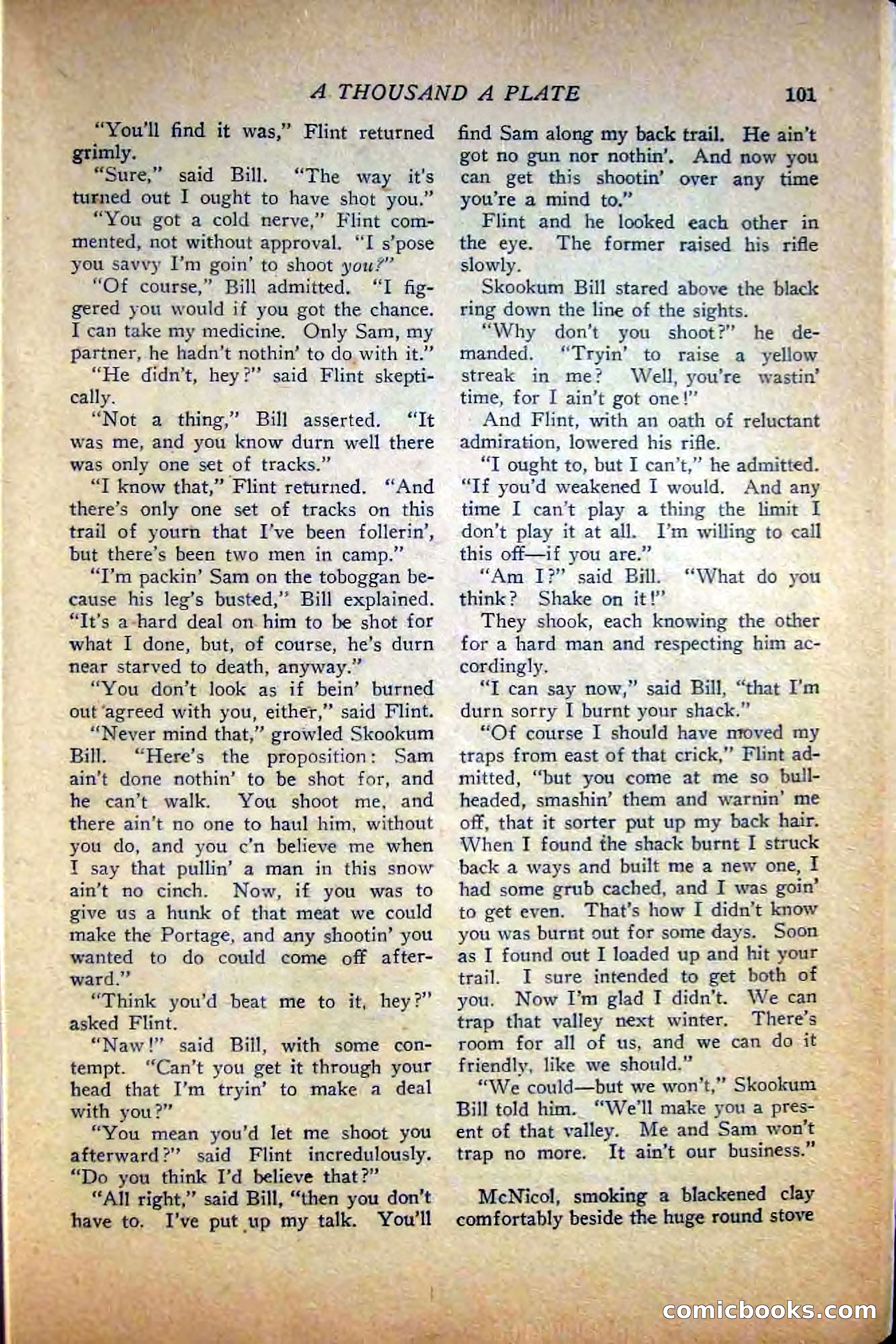 Western Story Magazine — page 103 of 148