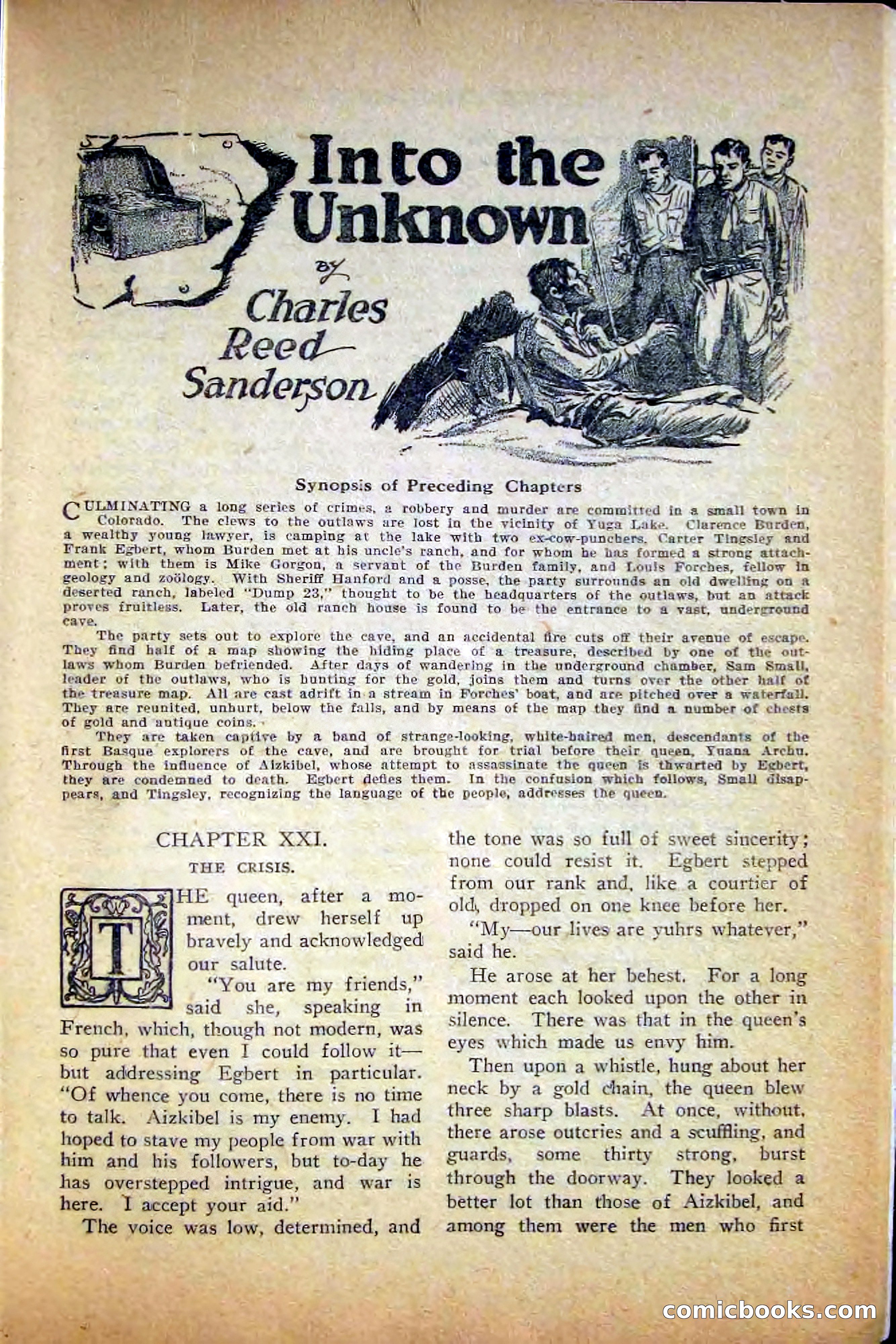 Western Story Magazine — page 105 of 148