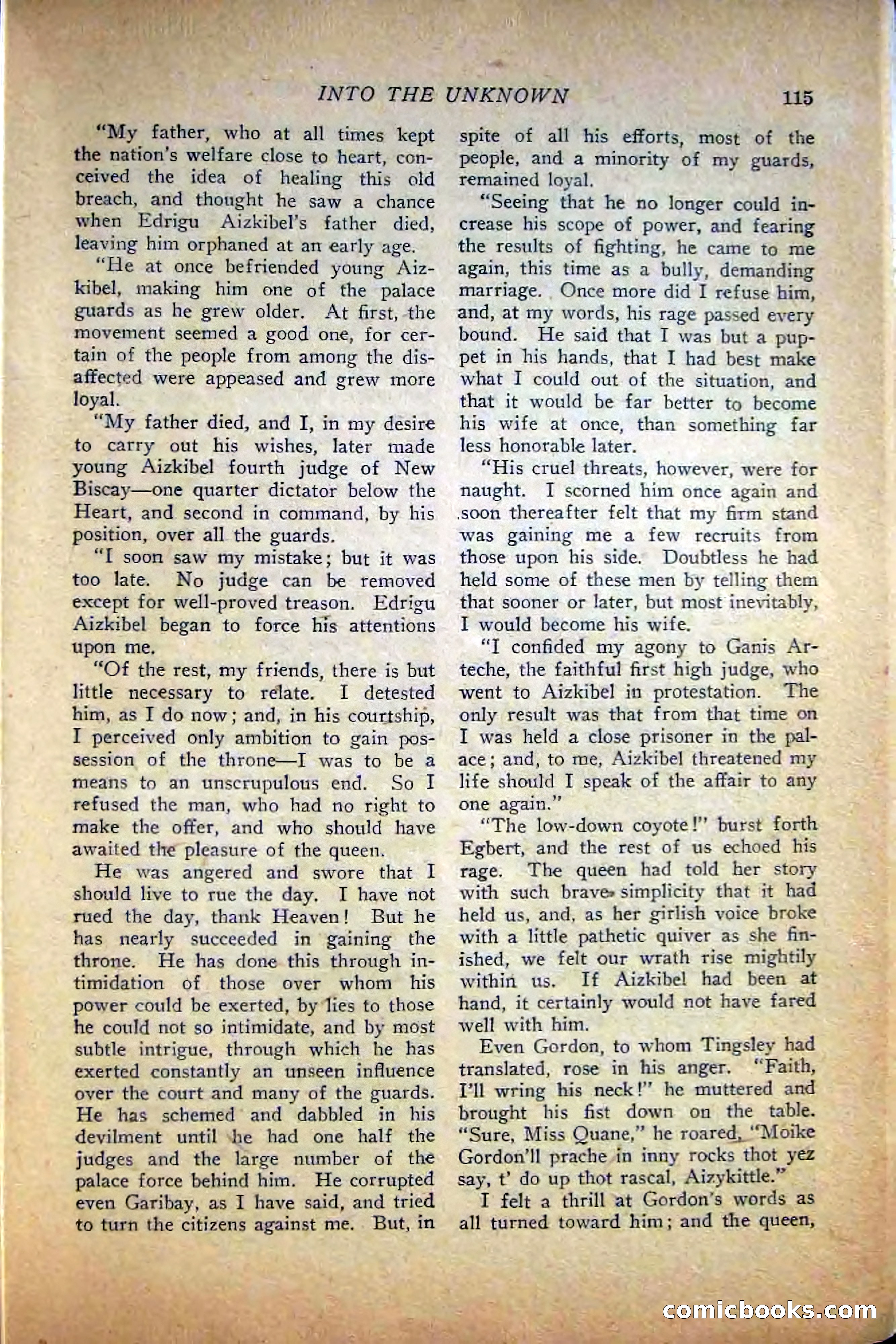 Western Story Magazine — page 117 of 148