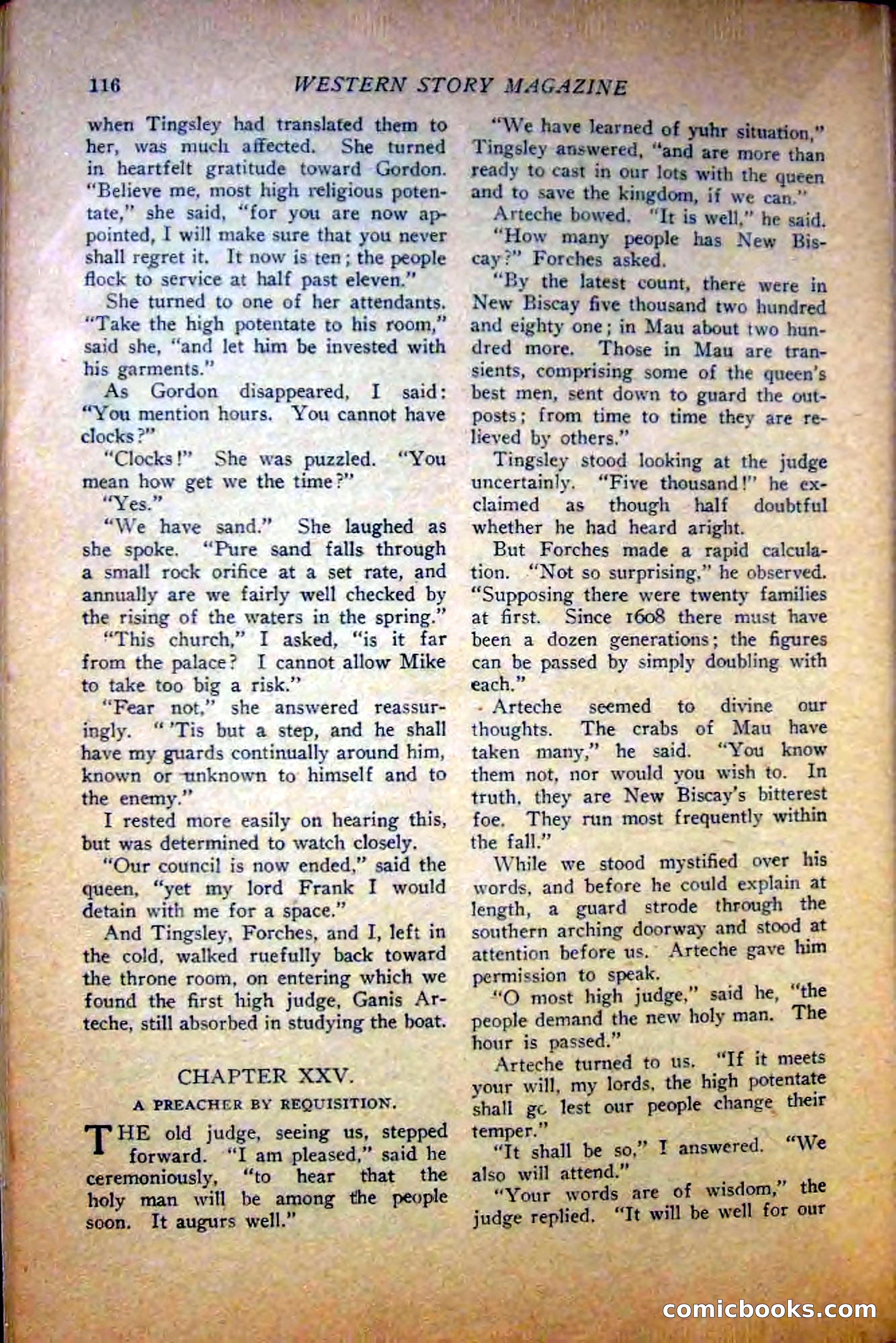 Western Story Magazine — page 118 of 148