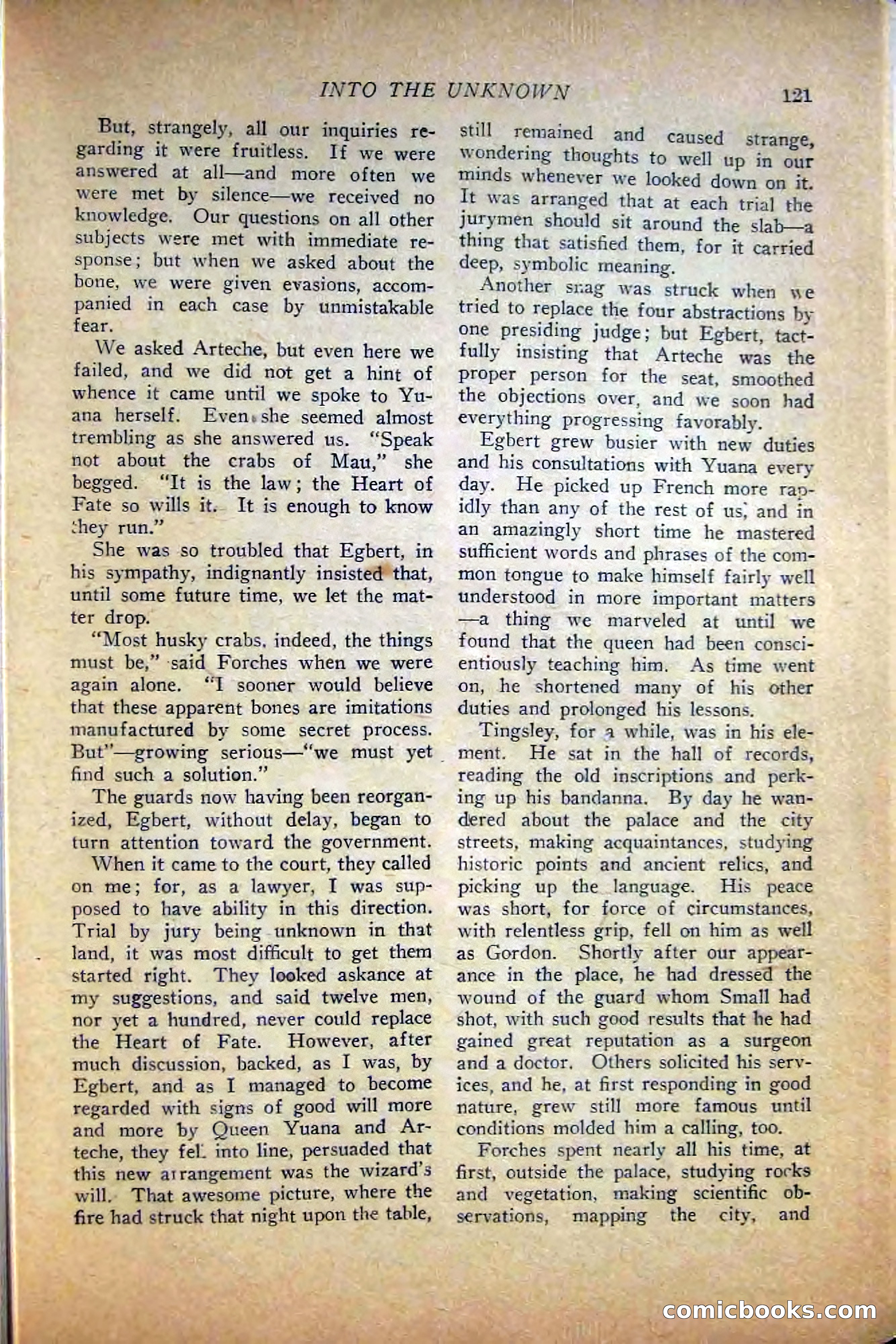 Western Story Magazine — page 123 of 148