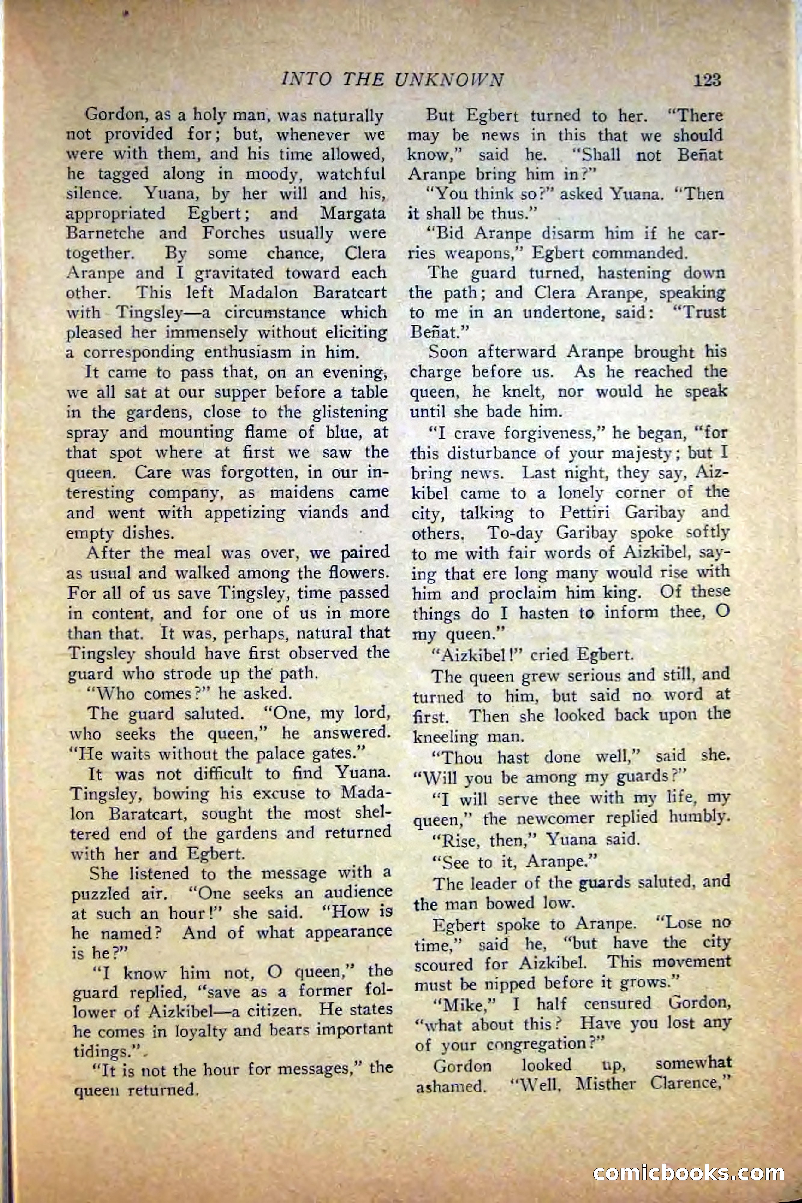 Western Story Magazine — page 125 of 148