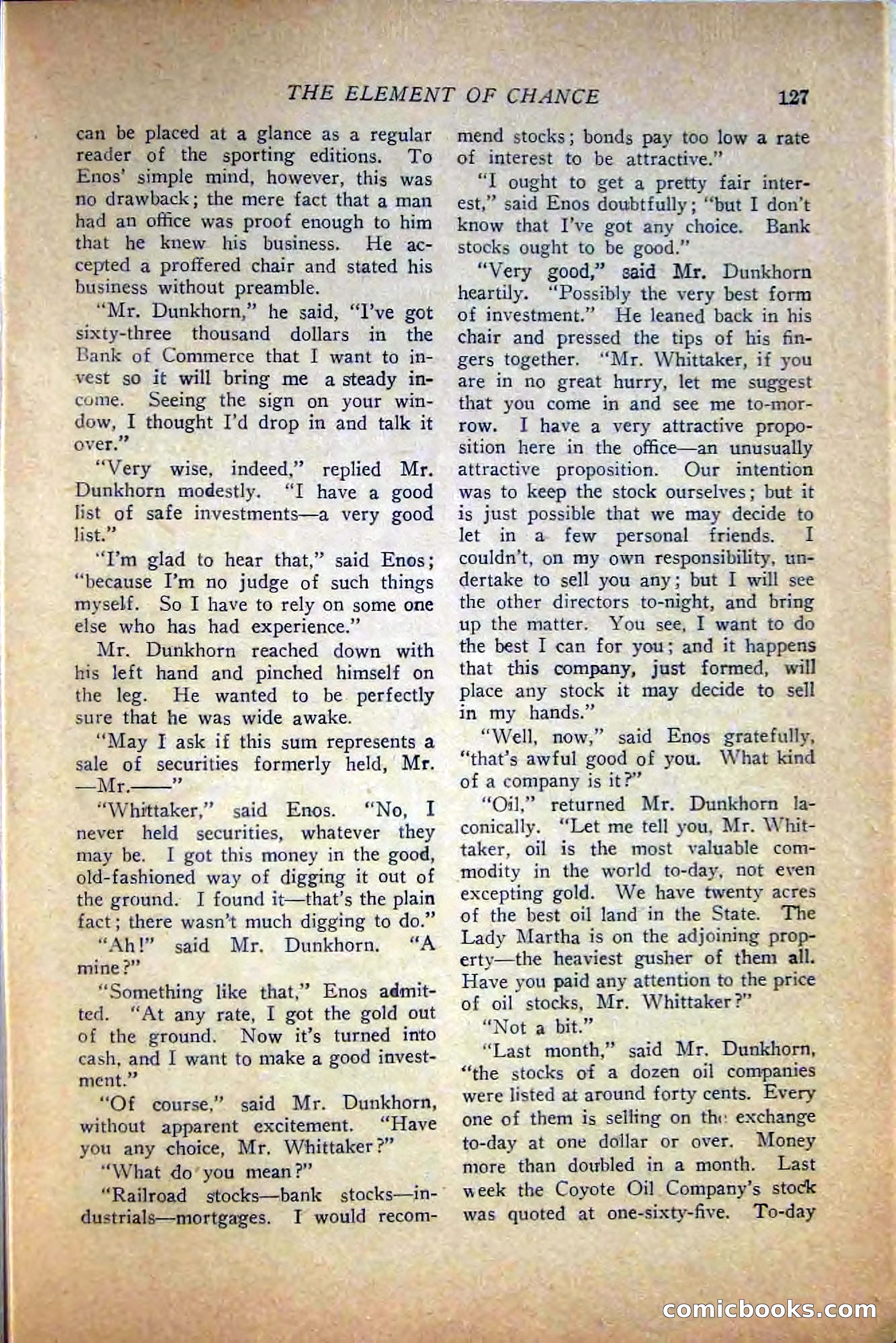 Western Story Magazine — page 129 of 148