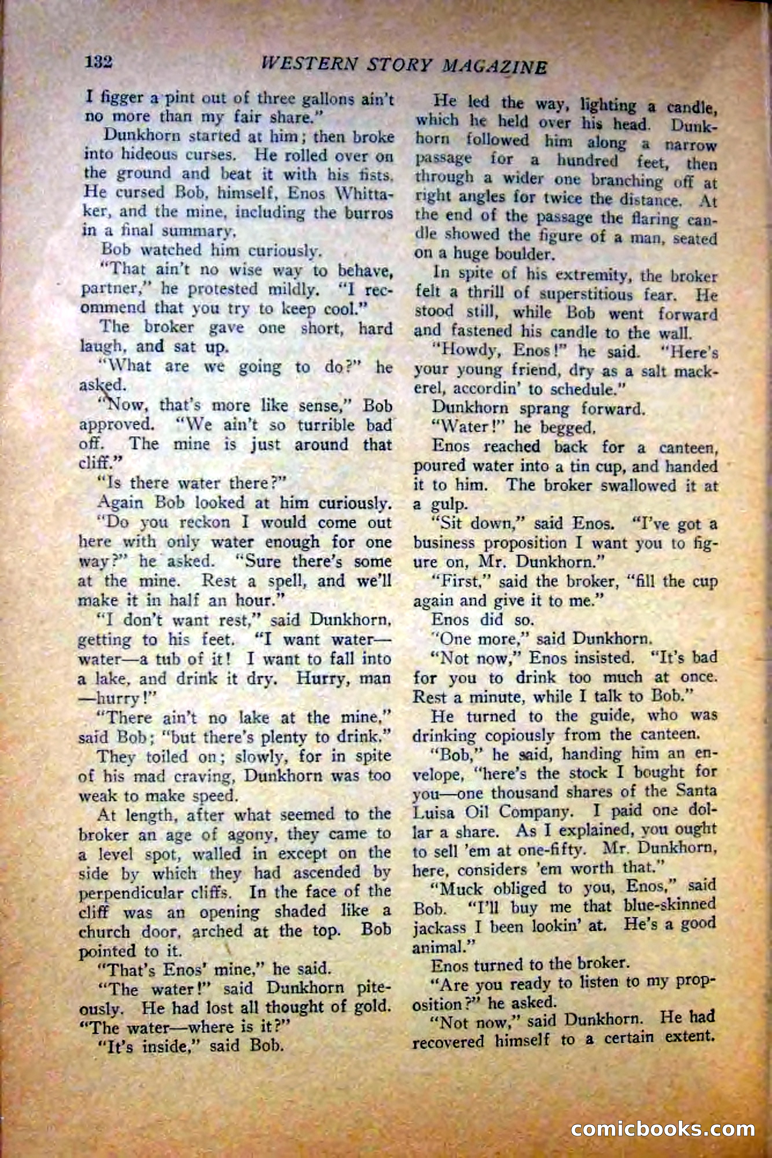 Western Story Magazine — page 134 of 148