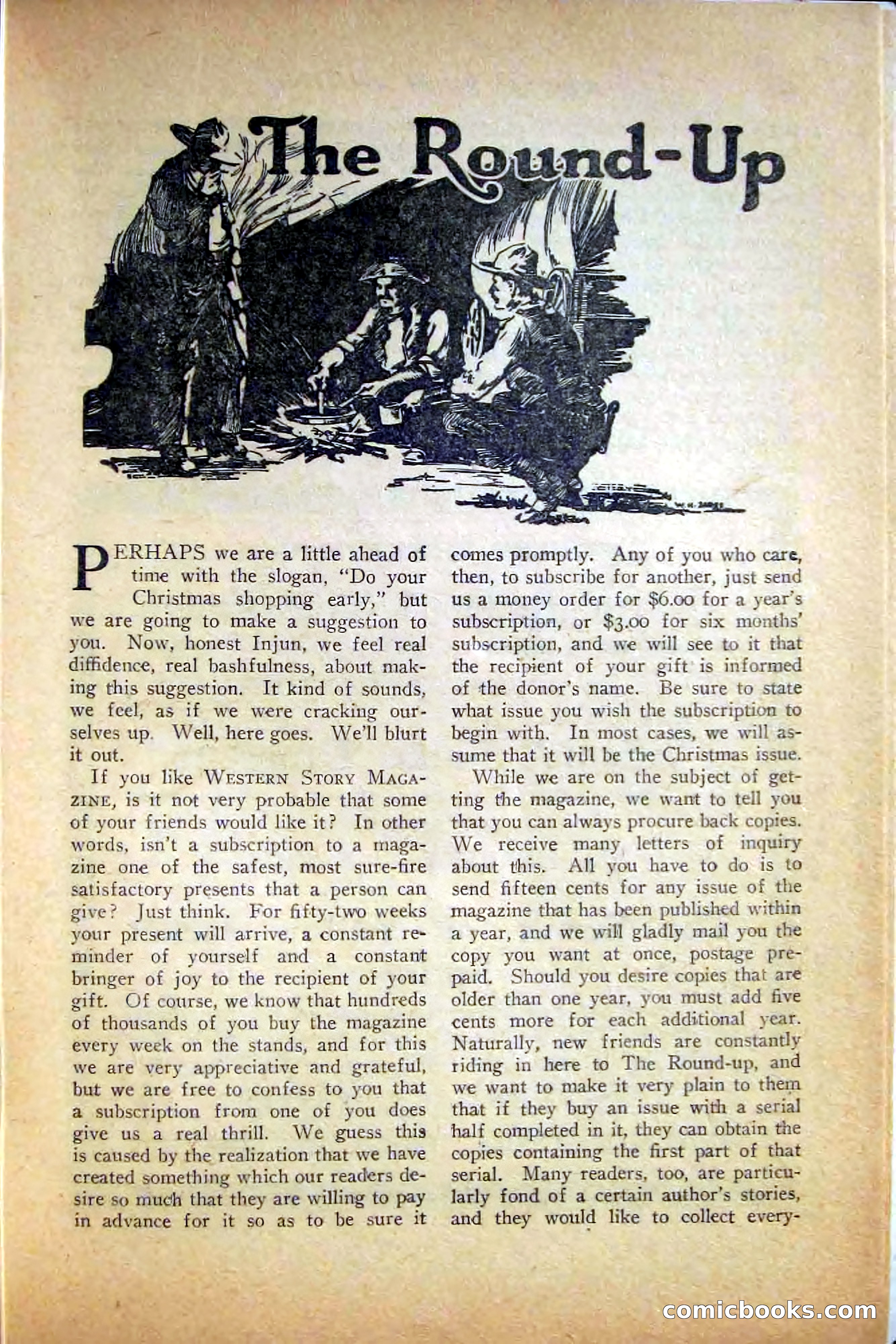 Western Story Magazine — page 137 of 148