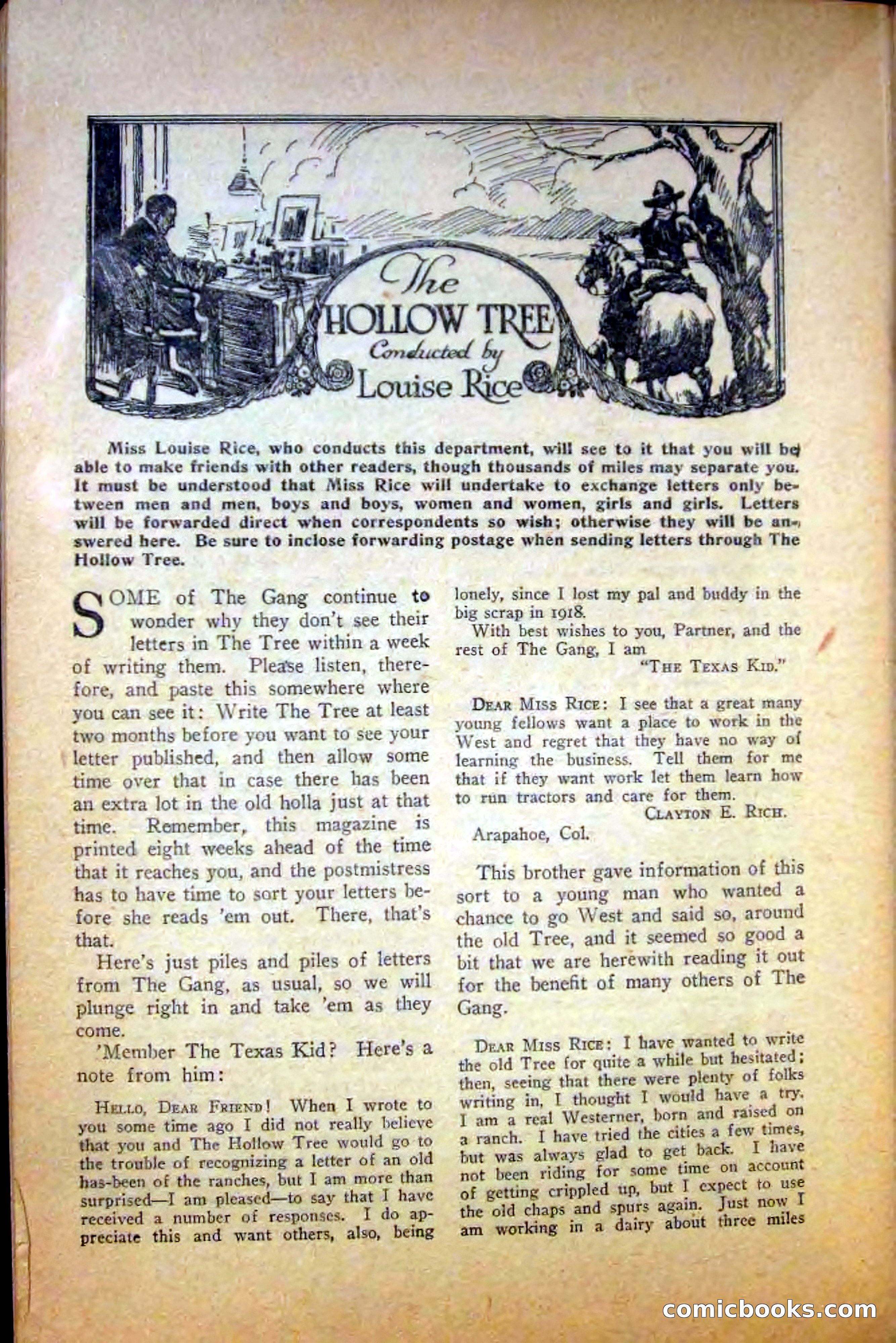 Western Story Magazine — page 142 of 148