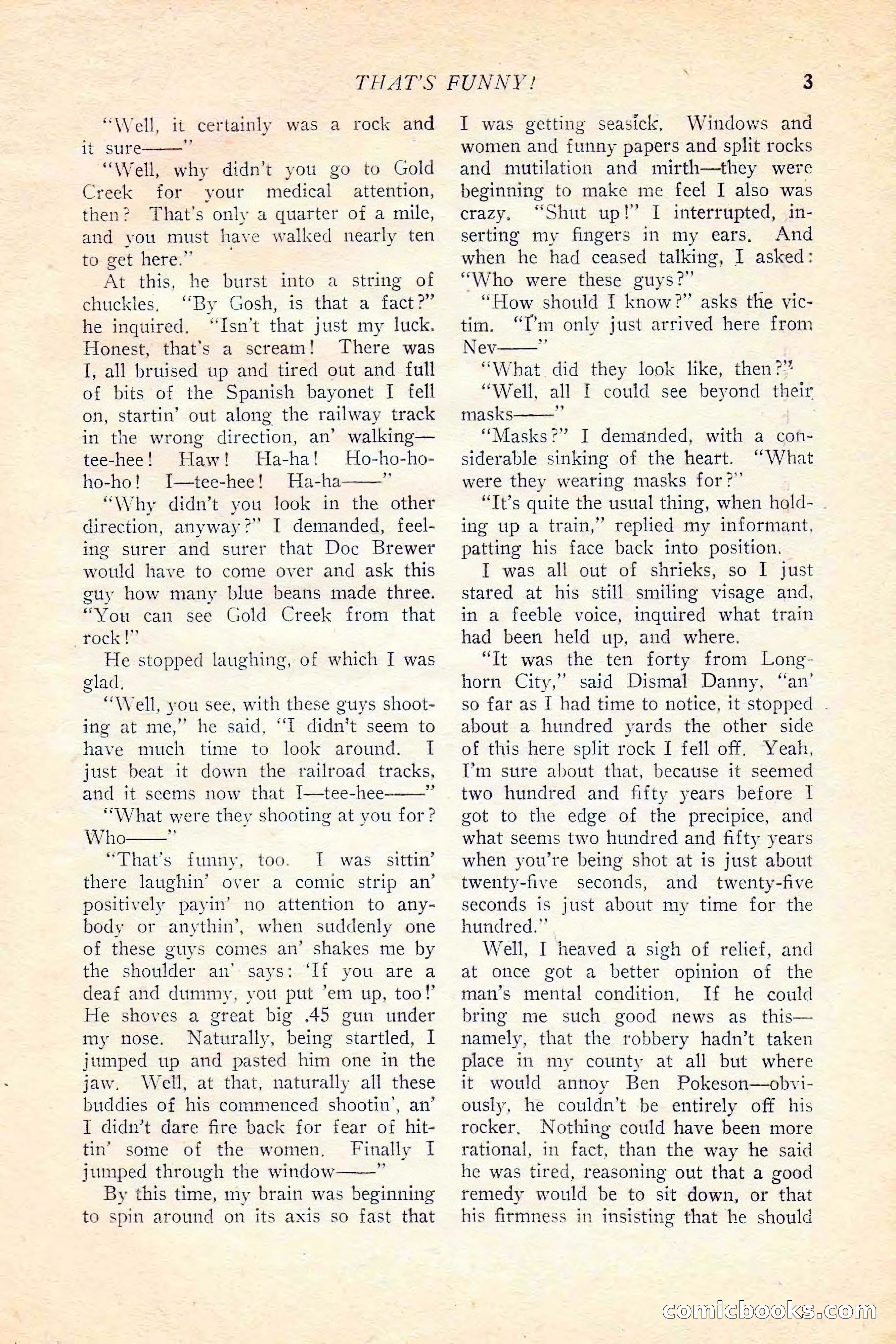 Western Story Magazine, June 5, 1926 — page 21 of 172