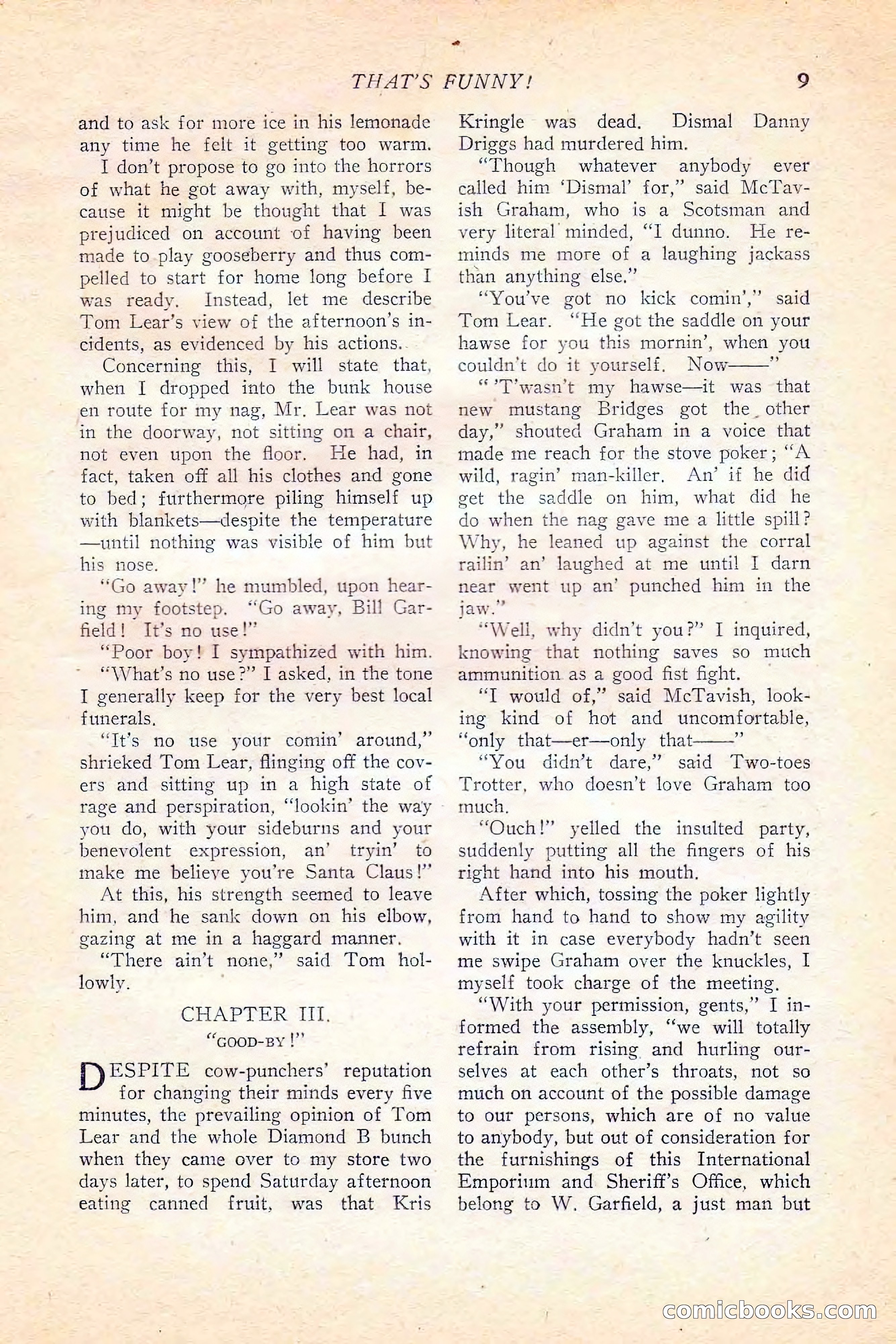 Western Story Magazine, June 5, 1926 — page 27 of 172