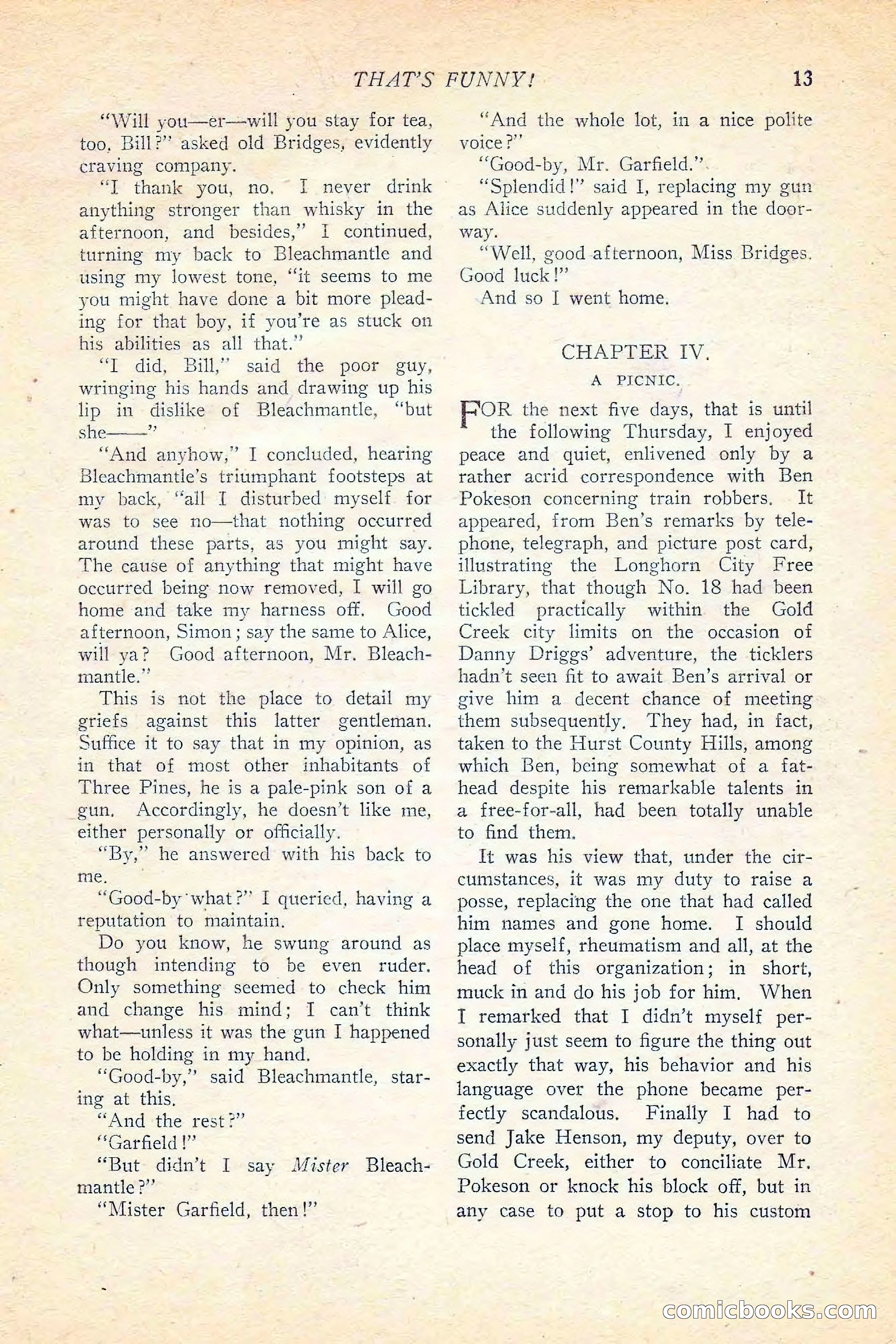Western Story Magazine, June 5, 1926 — page 31 of 172
