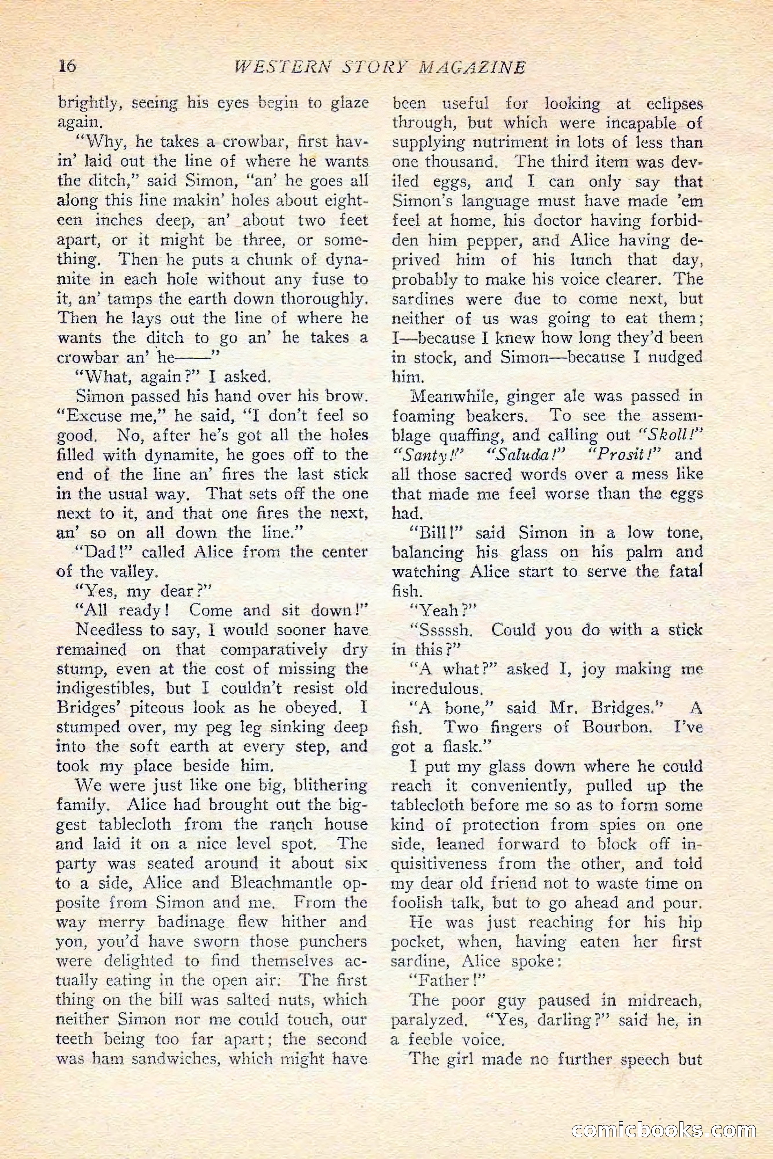 Western Story Magazine, June 5, 1926 — page 34 of 172