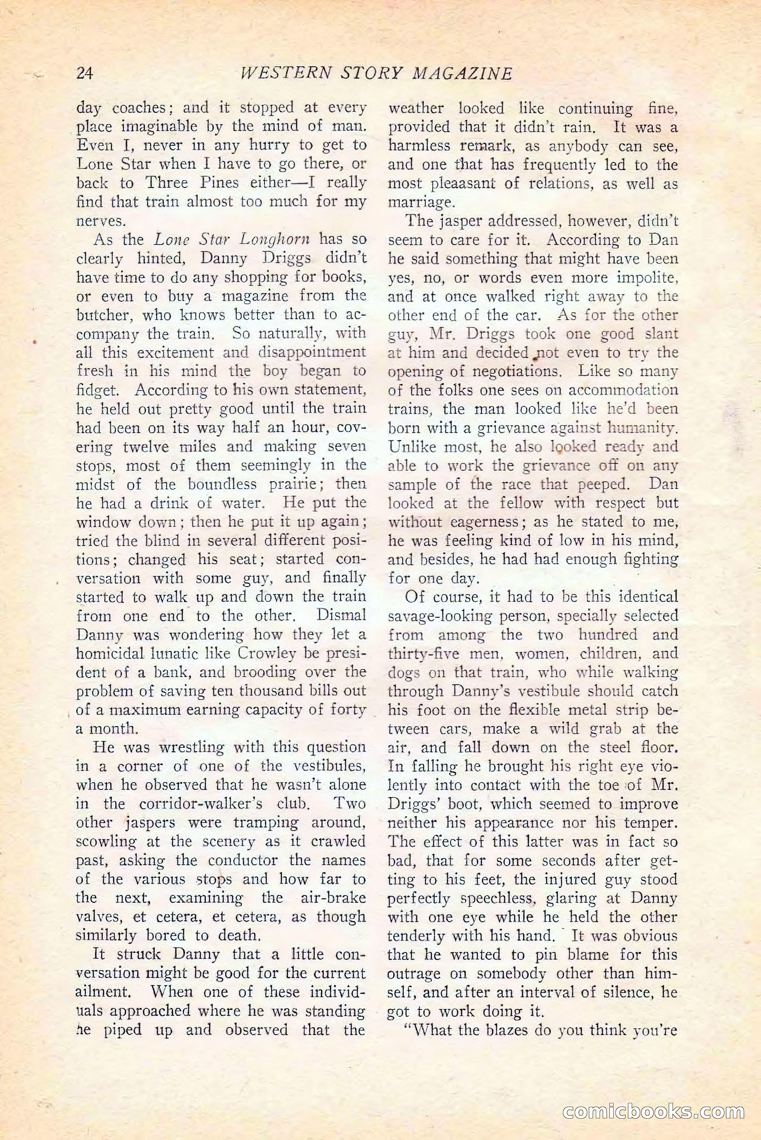 Western Story Magazine, June 5, 1926 — page 42 of 172