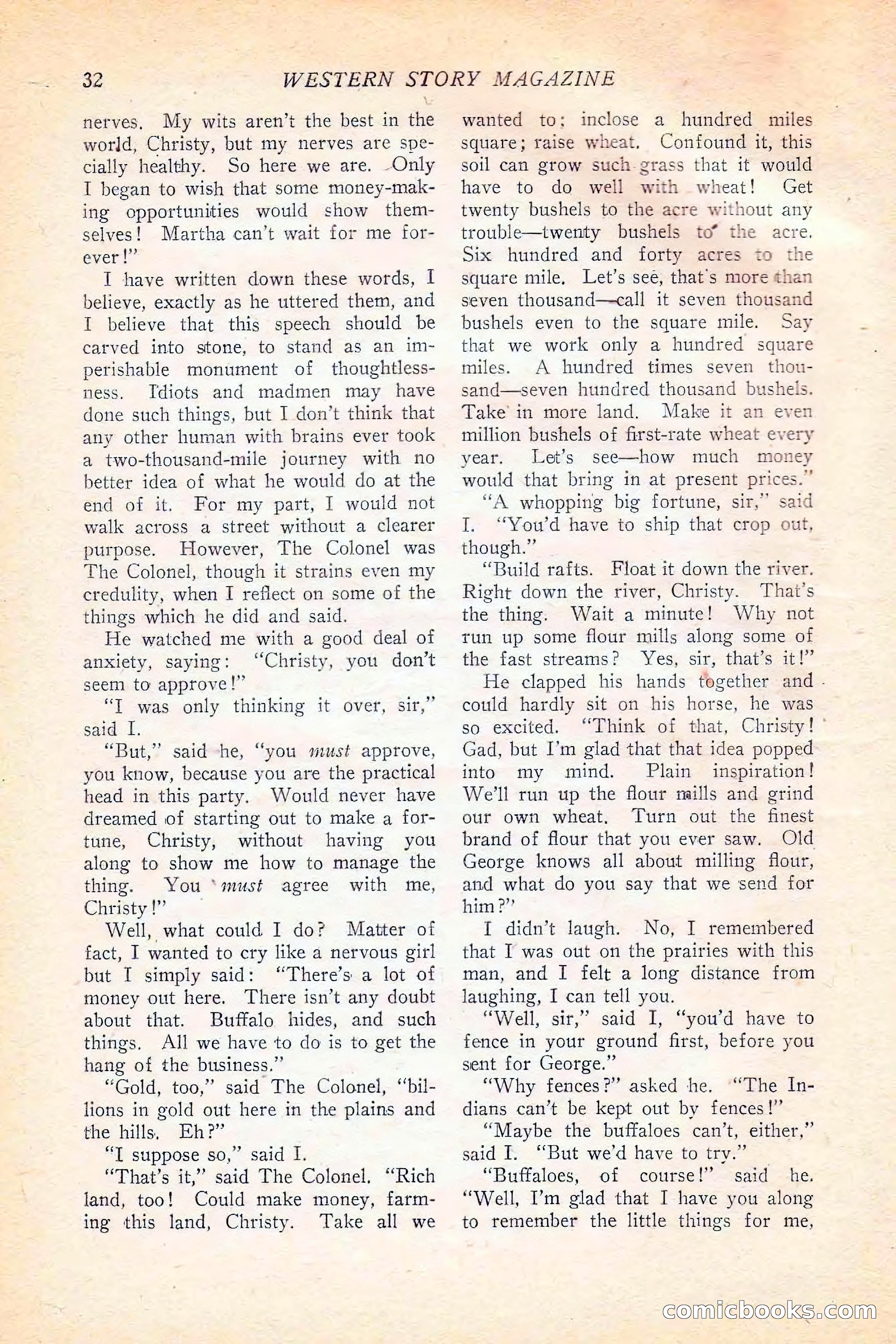 Western Story Magazine, June 5, 1926 — page 50 of 172