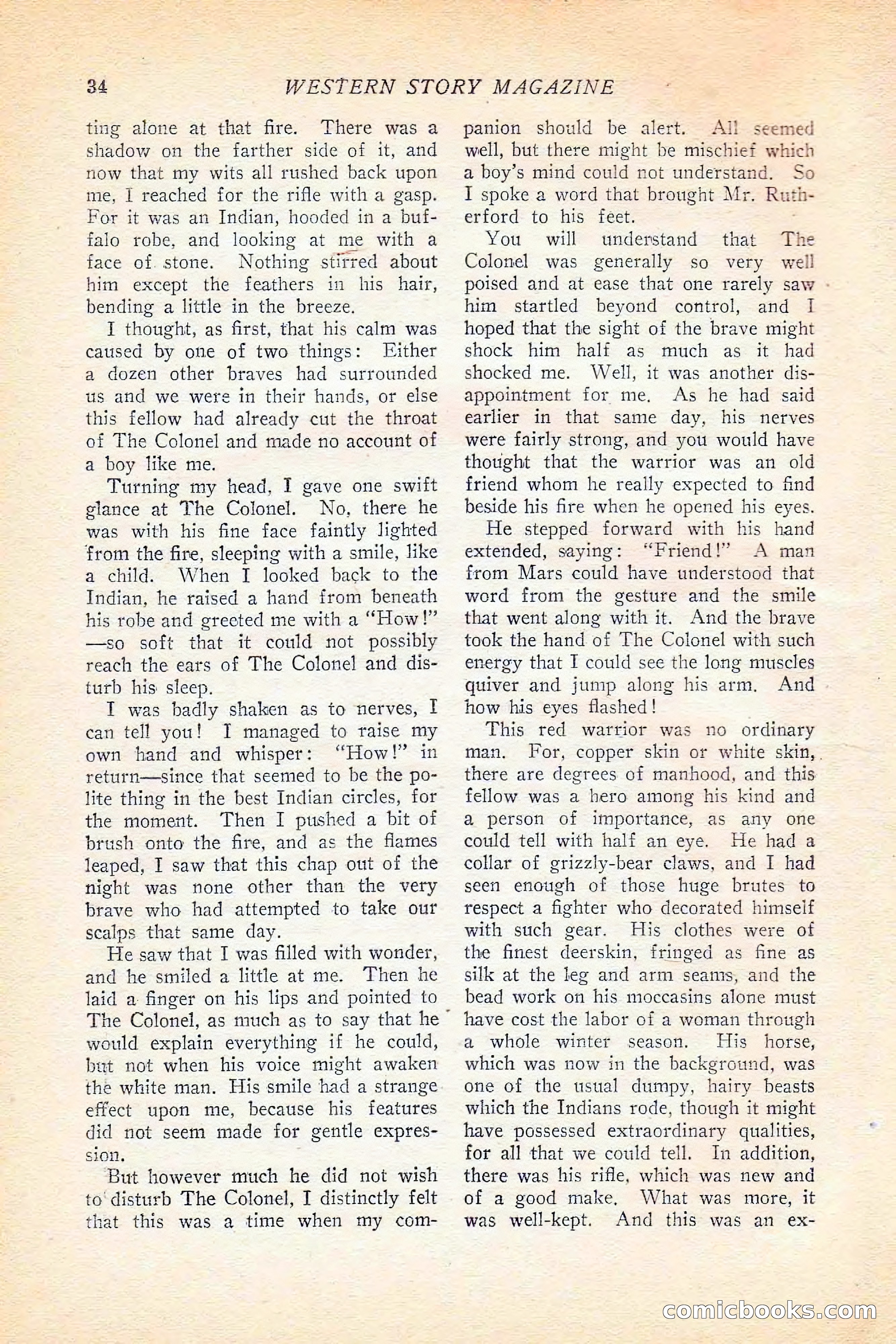 Western Story Magazine, June 5, 1926 — page 52 of 172