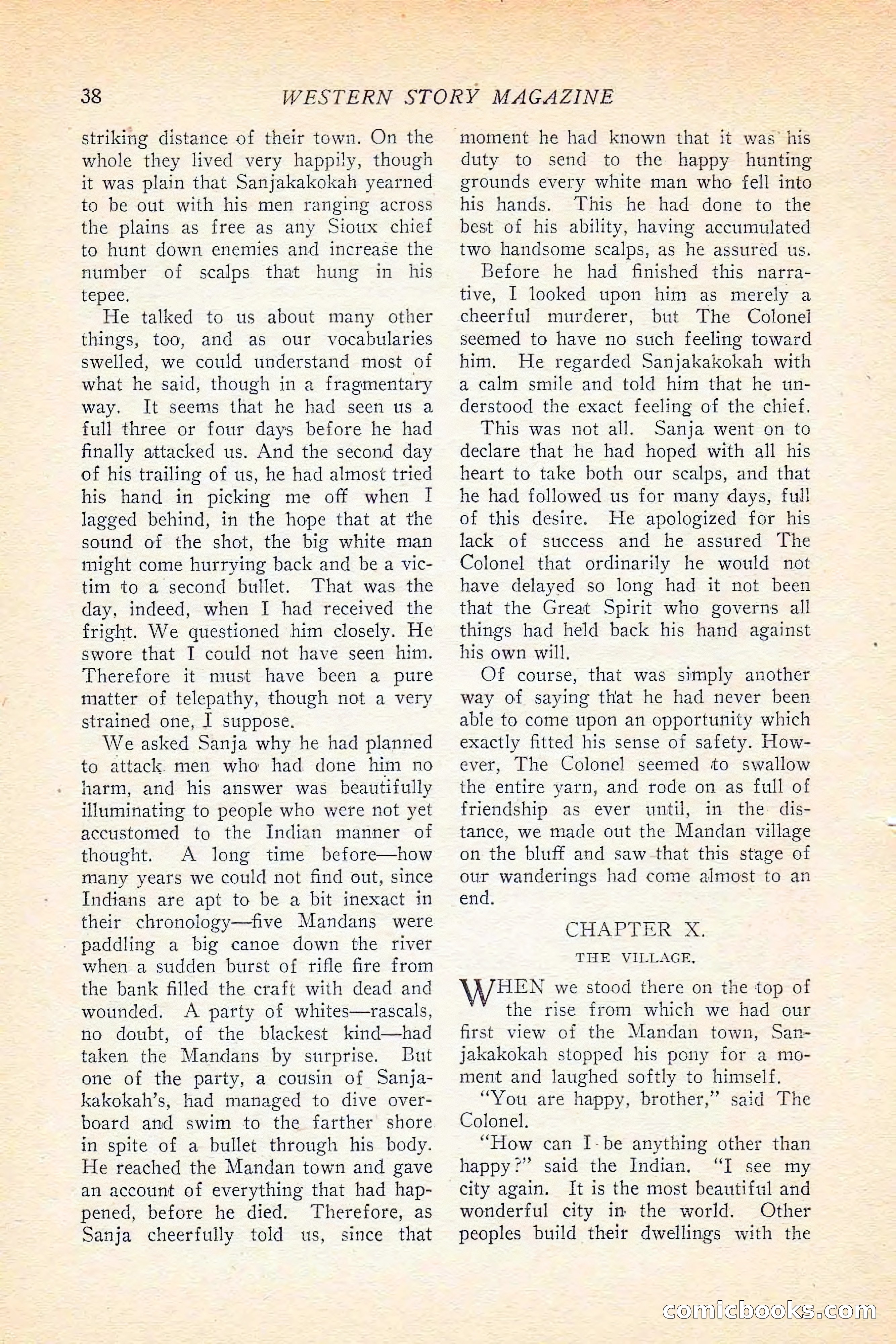 Western Story Magazine, June 5, 1926 — page 56 of 172