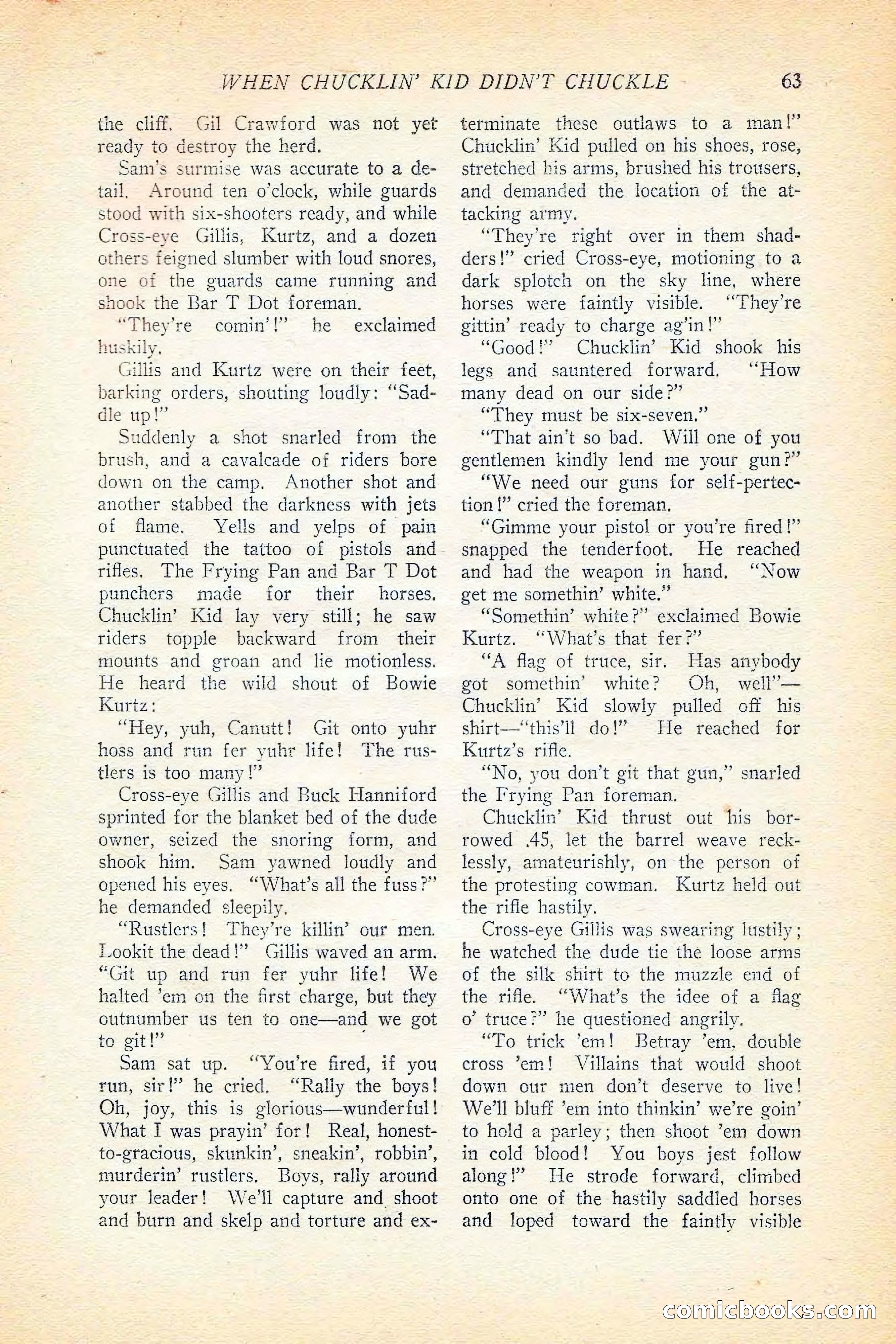 Western Story Magazine, June 5, 1926 — page 81 of 172