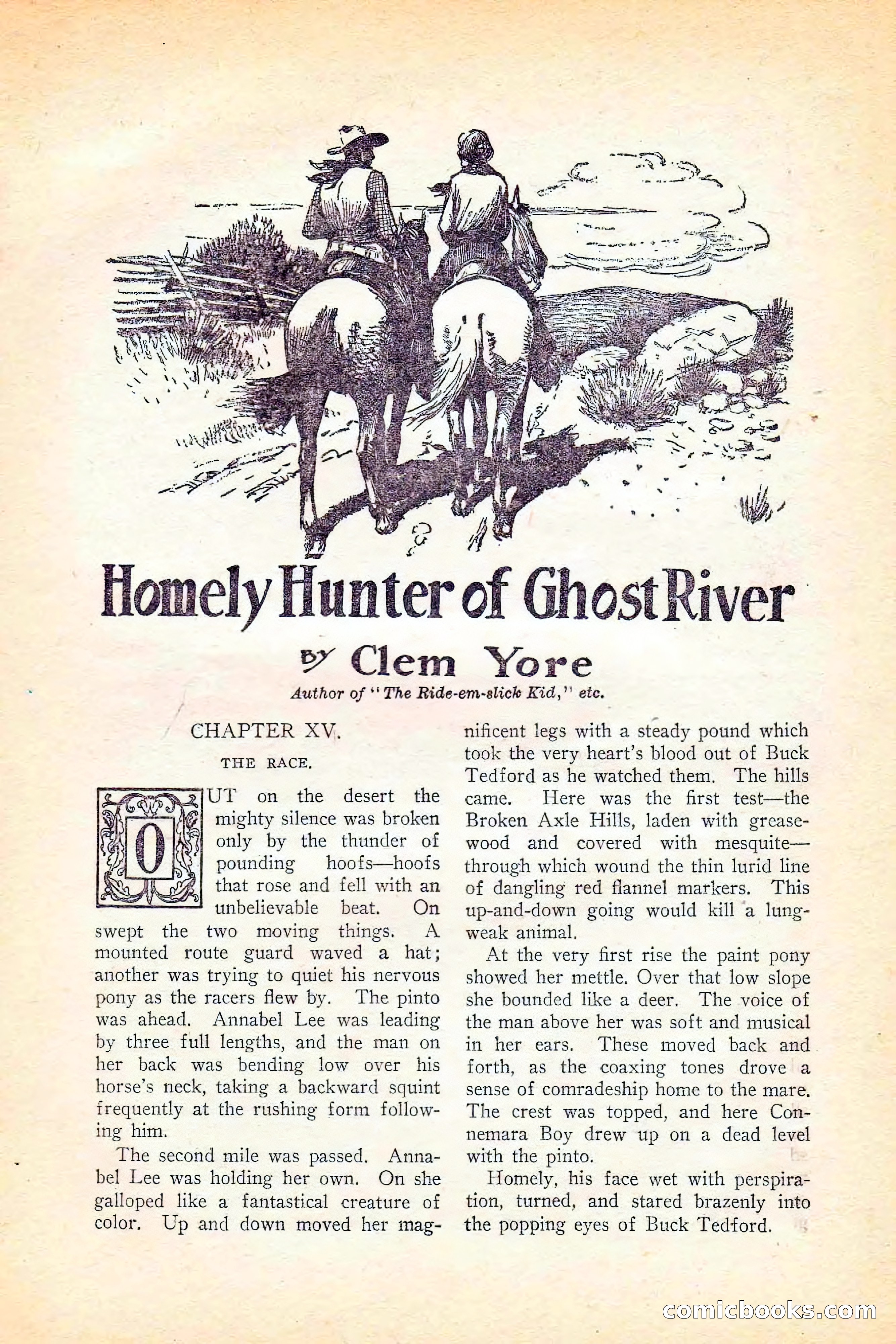 Western Story Magazine, June 5, 1926 — page 87 of 172