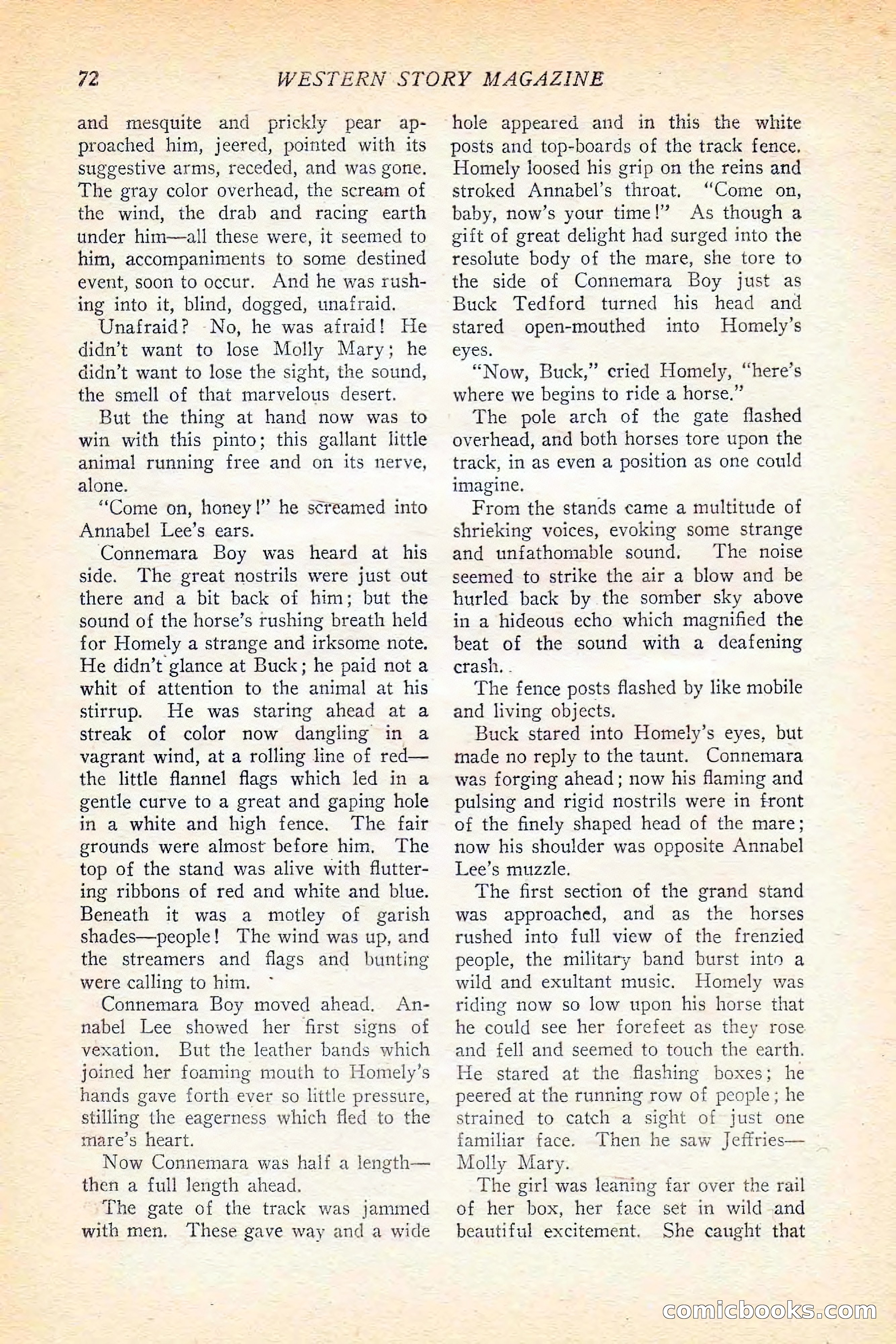Western Story Magazine, June 5, 1926 — page 90 of 172