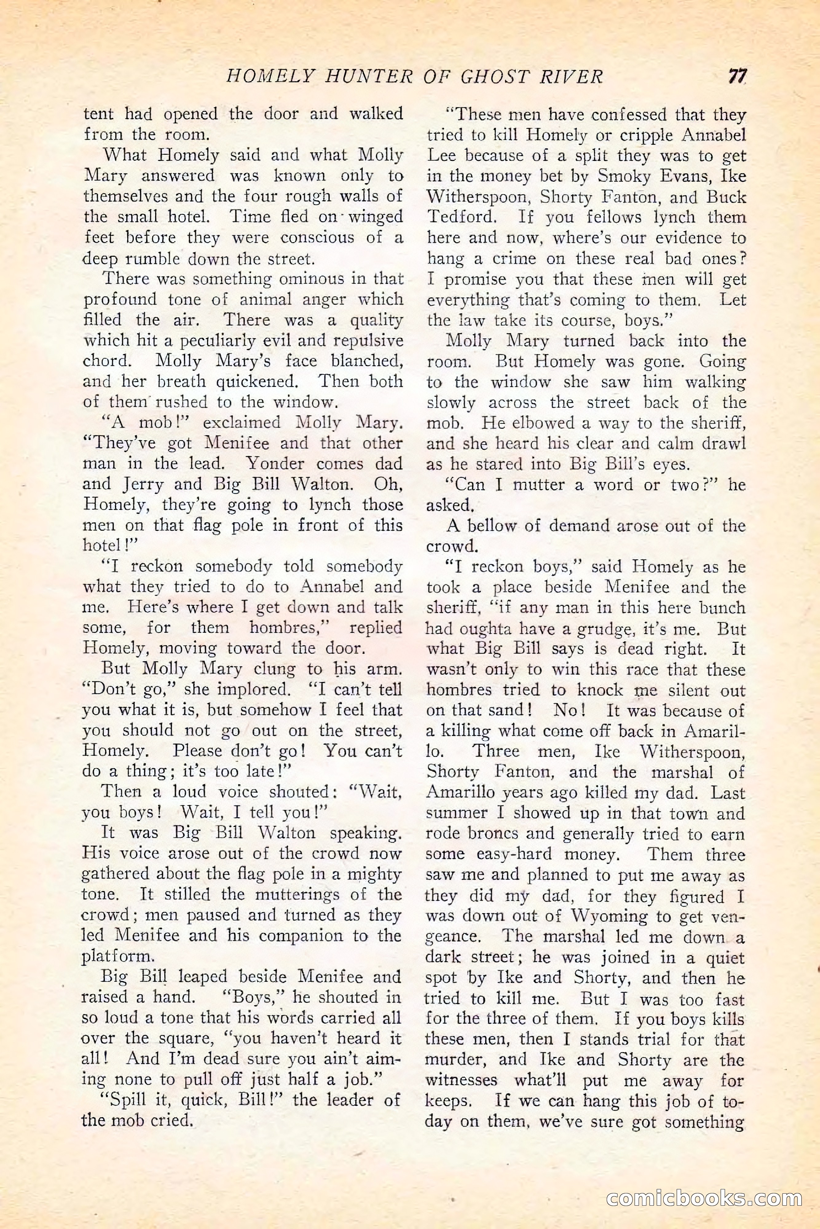 Western Story Magazine, June 5, 1926 — page 95 of 172