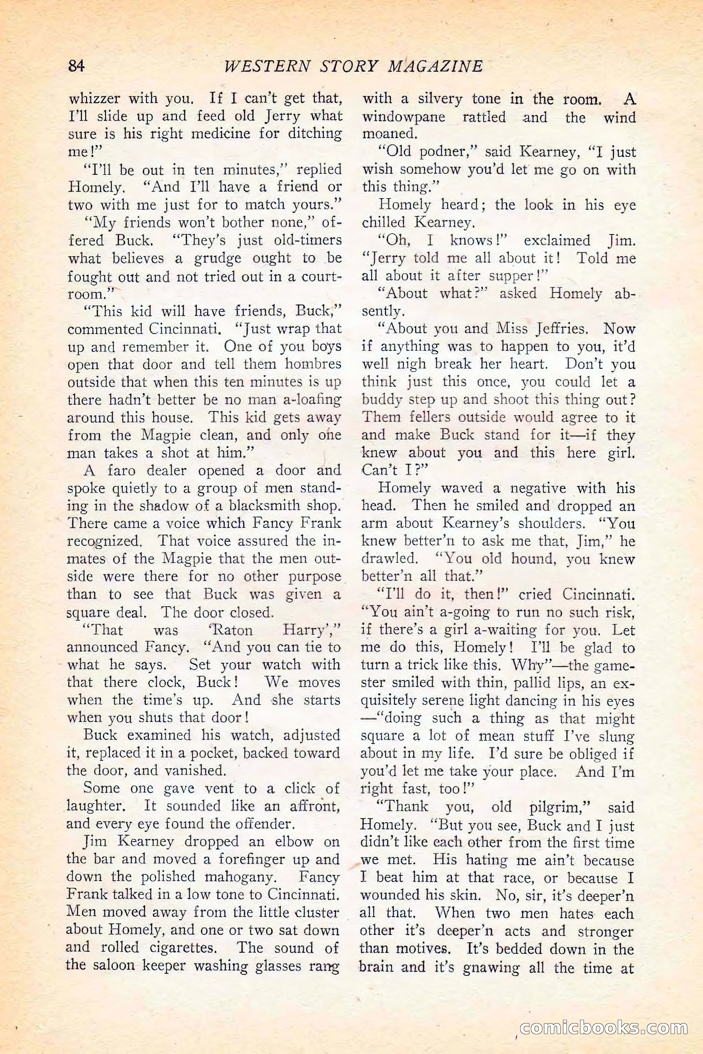 Western Story Magazine, June 5, 1926 — page 102 of 172
