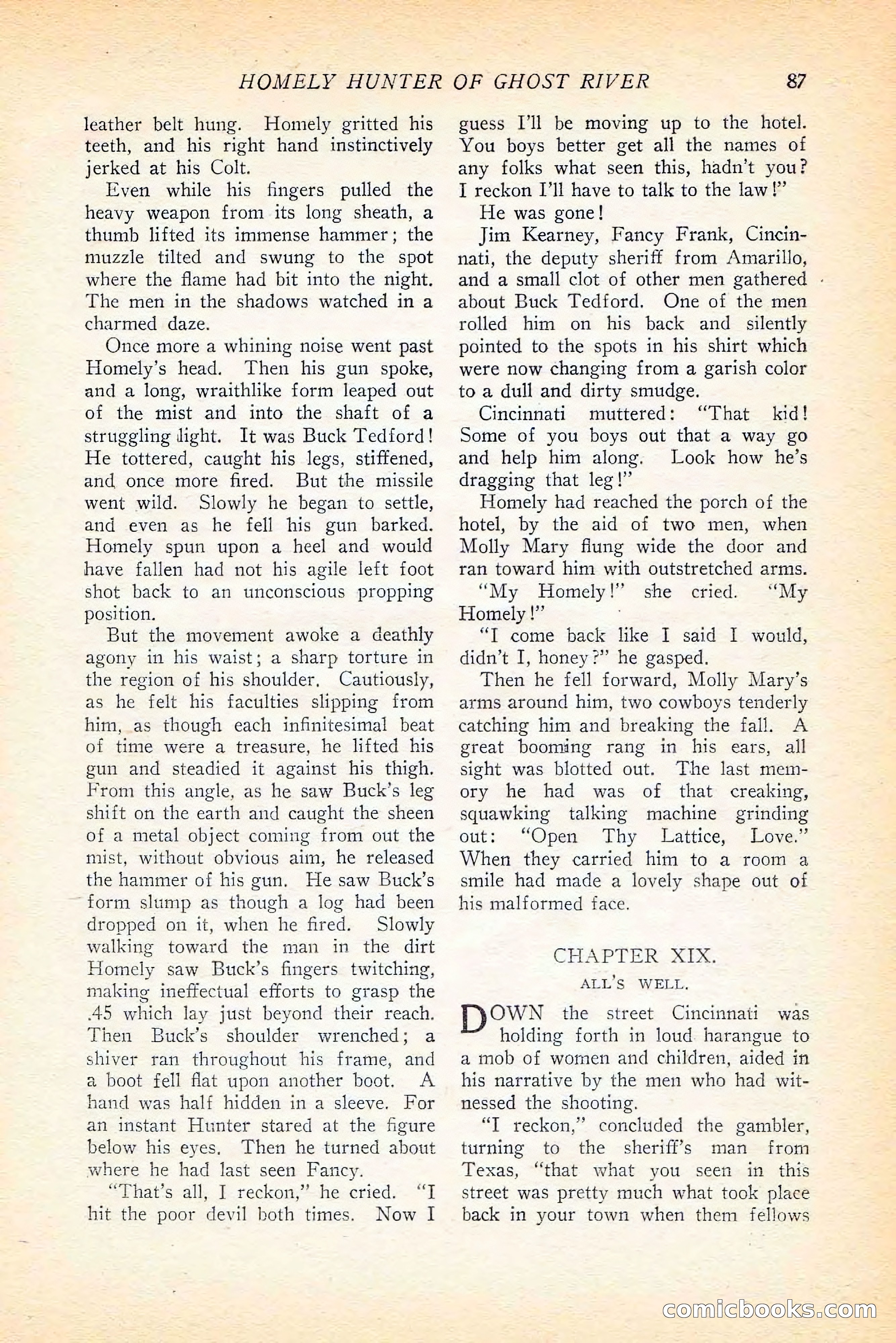 Western Story Magazine, June 5, 1926 — page 105 of 172